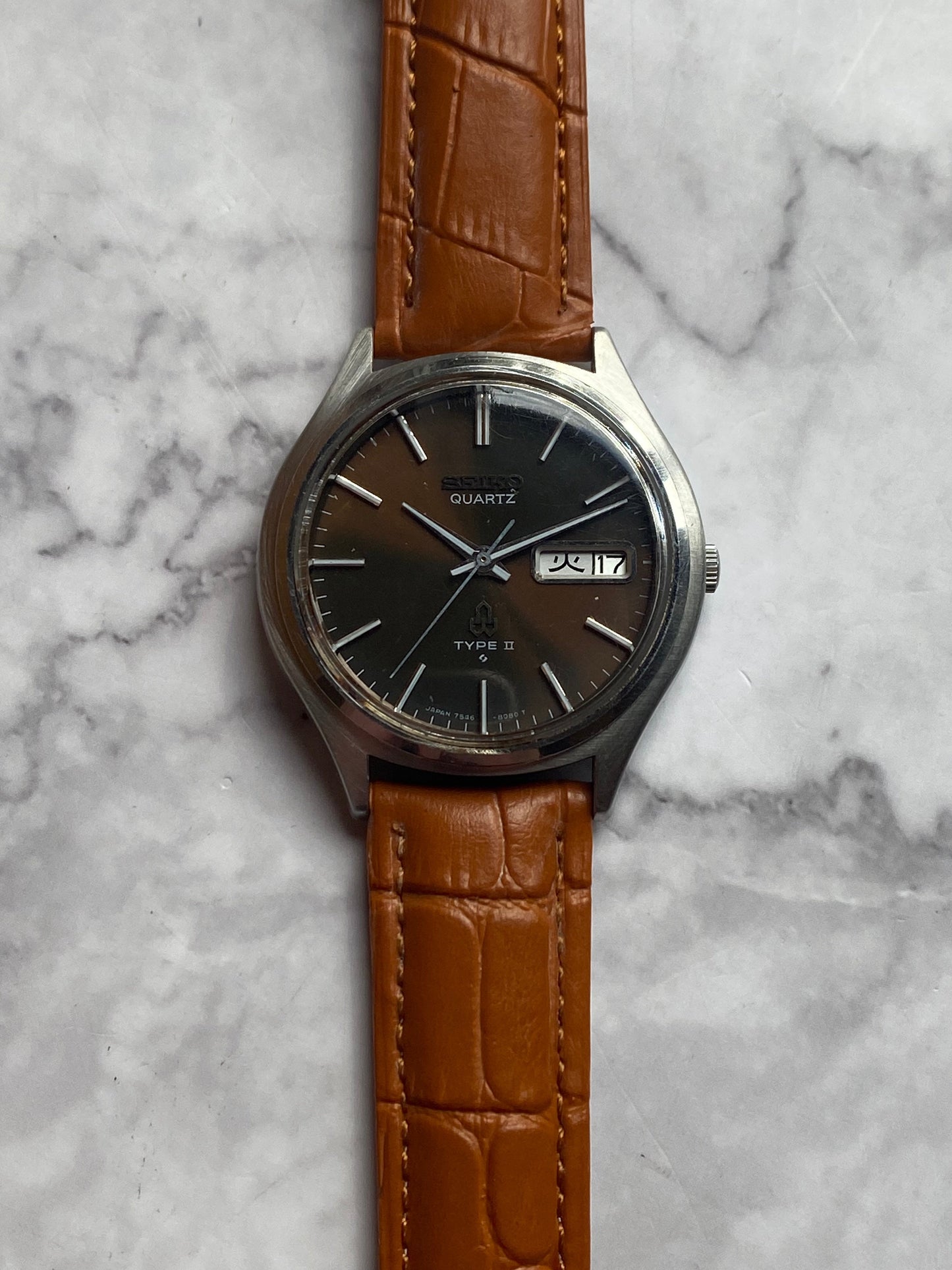 Seiko SQ Quartz Japanese Day-Date