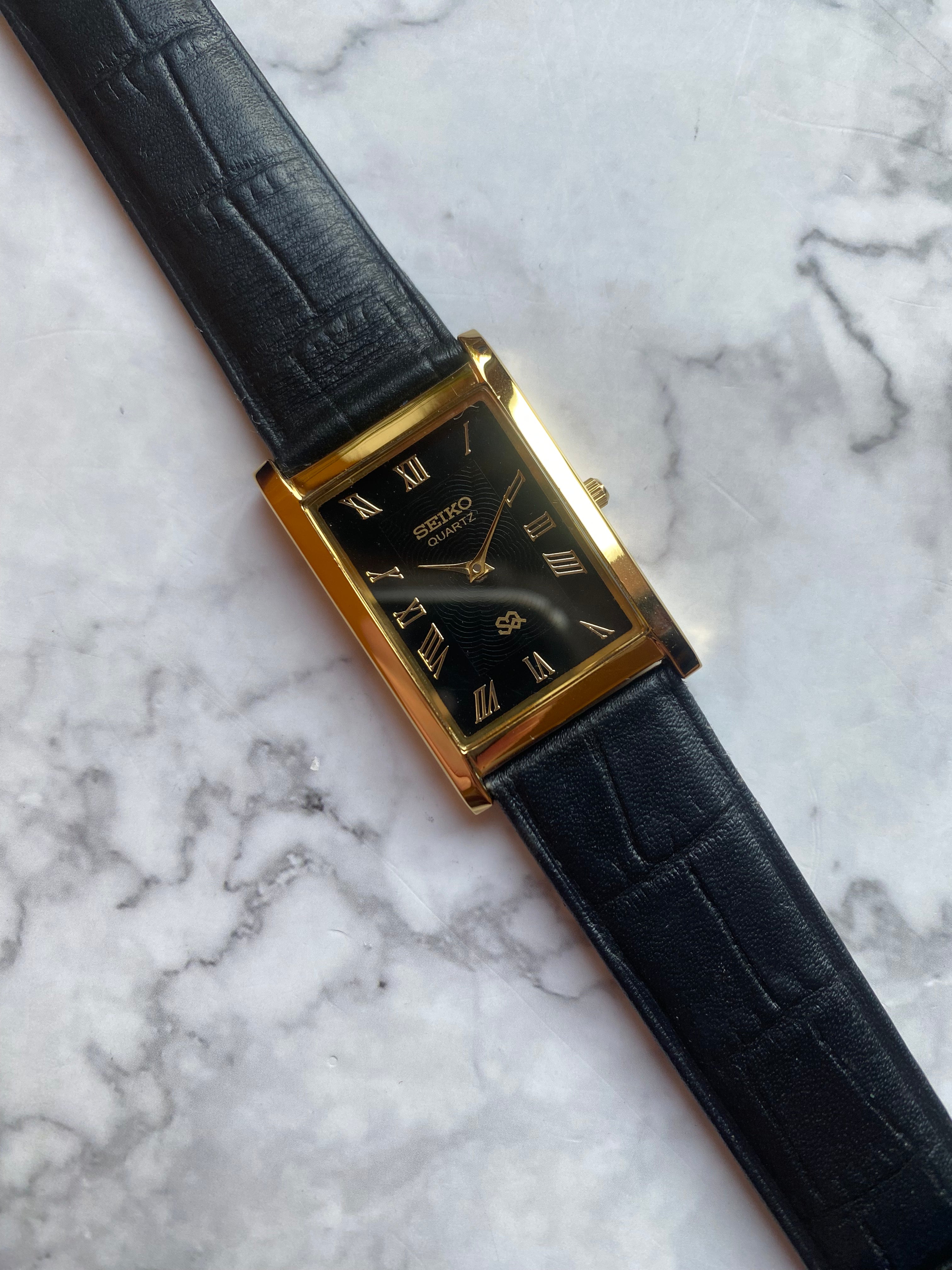 Seiko SQ Tank Quartz SO 325714 The Wrist Watcher