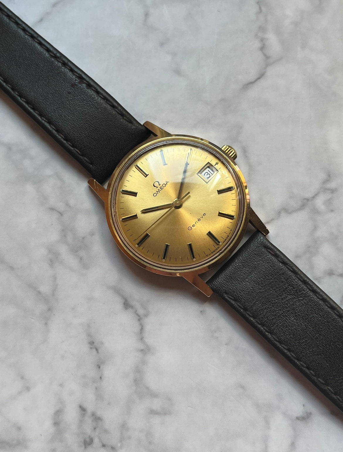 Omega Geneve Date Manual Wind 1963