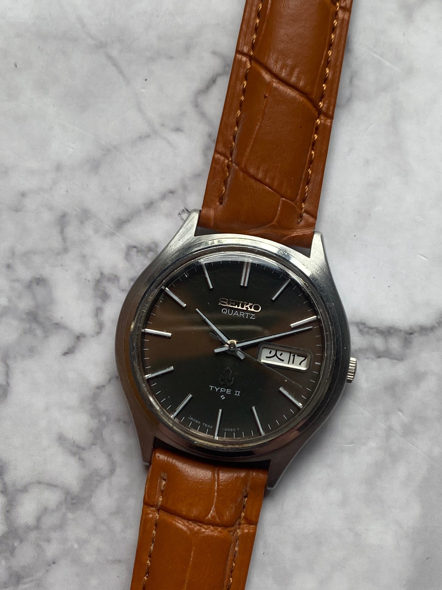Seiko SQ Quartz Japanese Day-Date