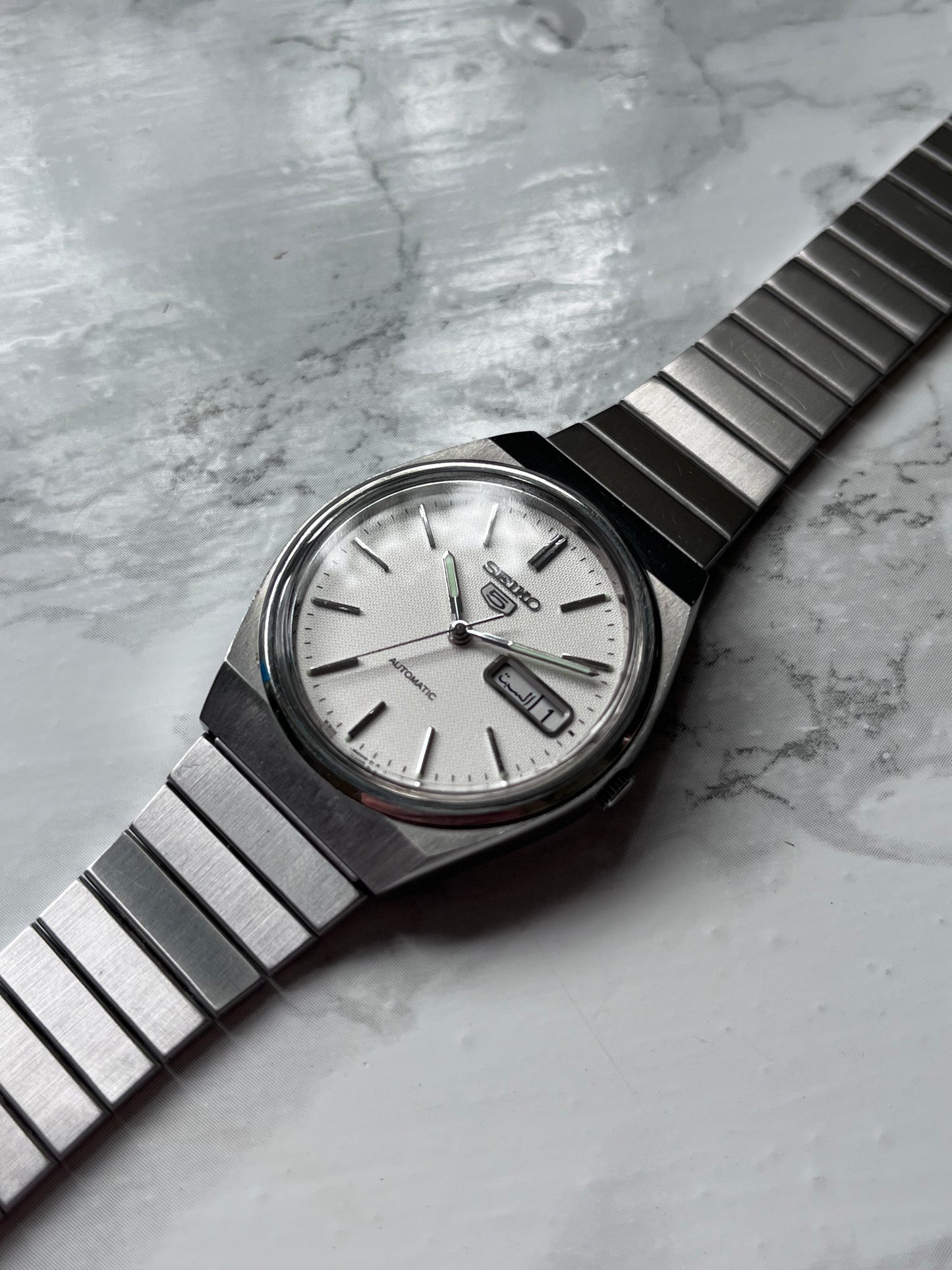 Seiko 5 Automatic Arabic Day-Date