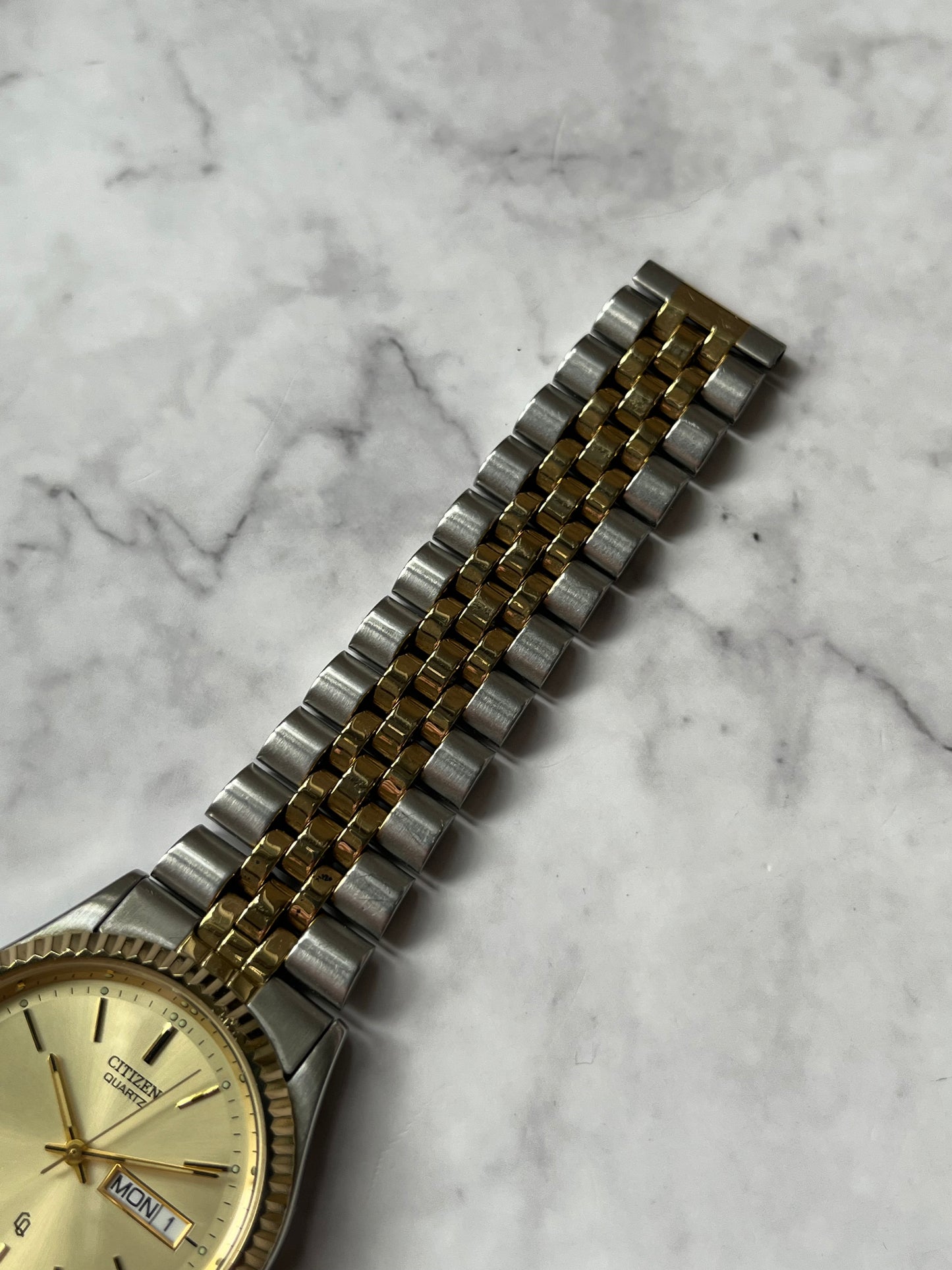 Citizen CQ Quartz Day-Date Jubilee Two Tone