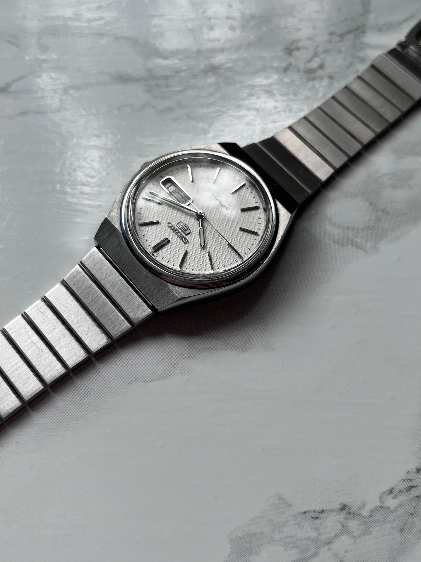 Seiko 5 Automatic Arabic Day-Date