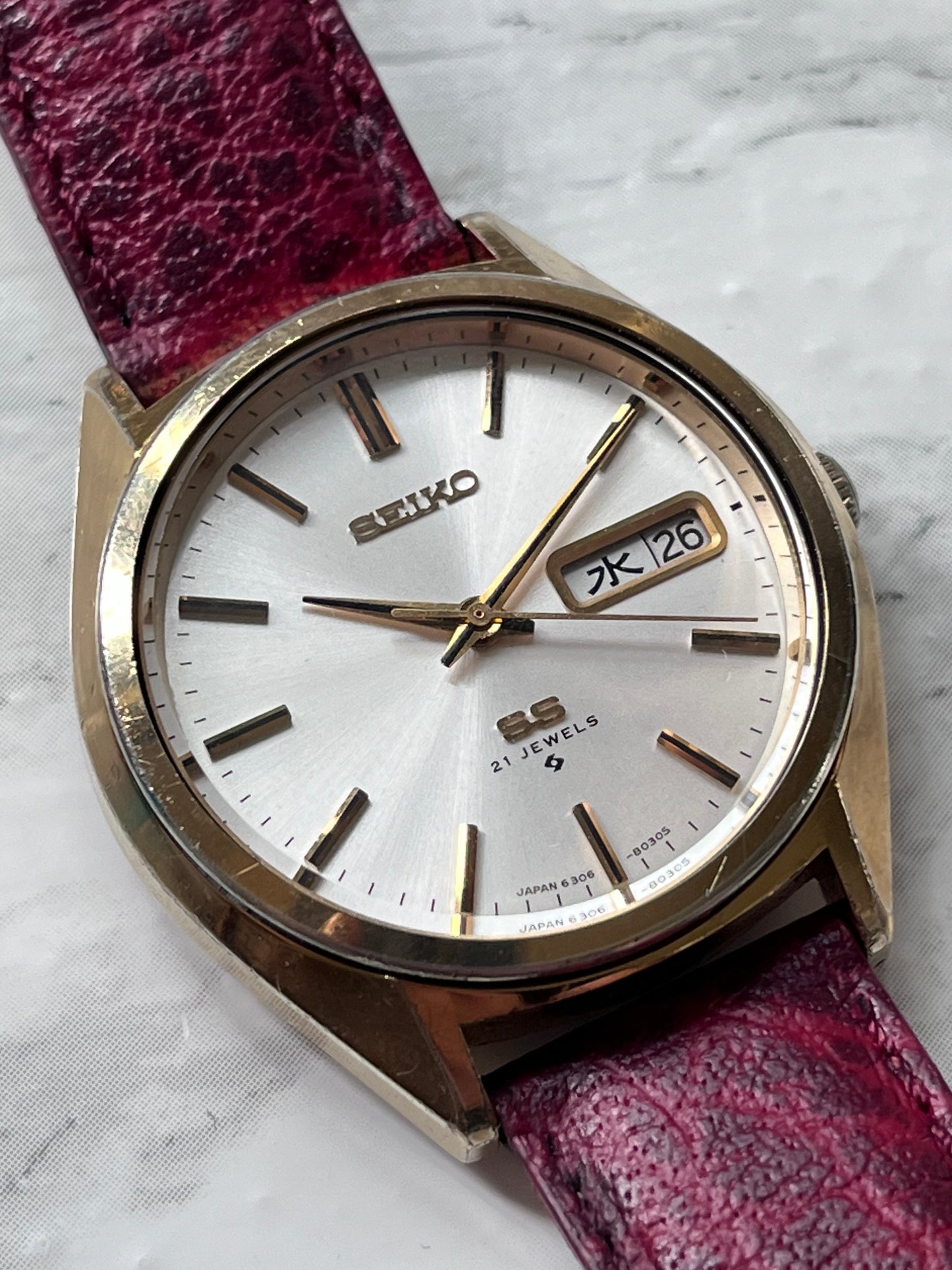 Seiko Automatic SS Kanji Day-Date