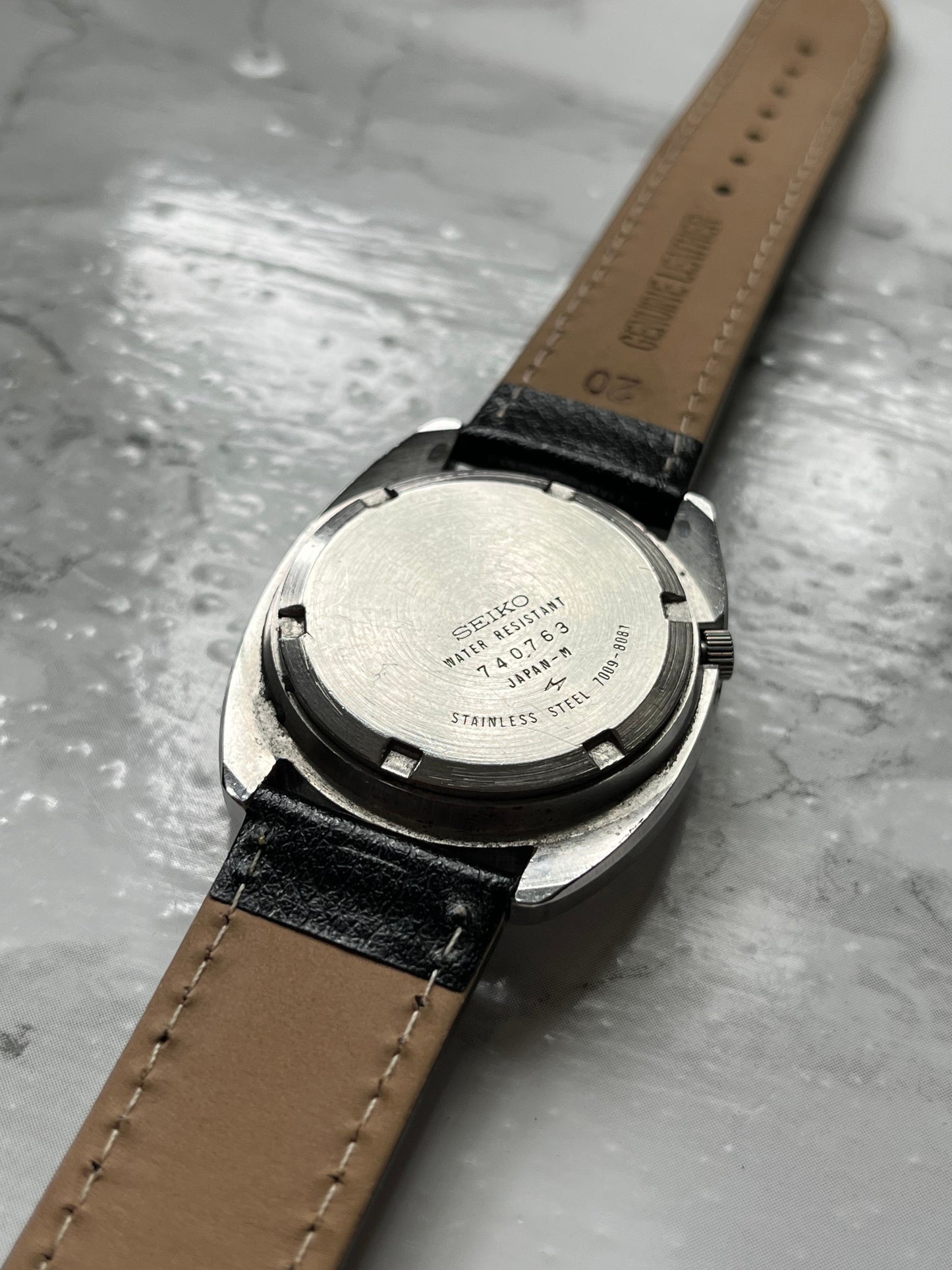 Seiko Automatic Linen Dial 7009-8081