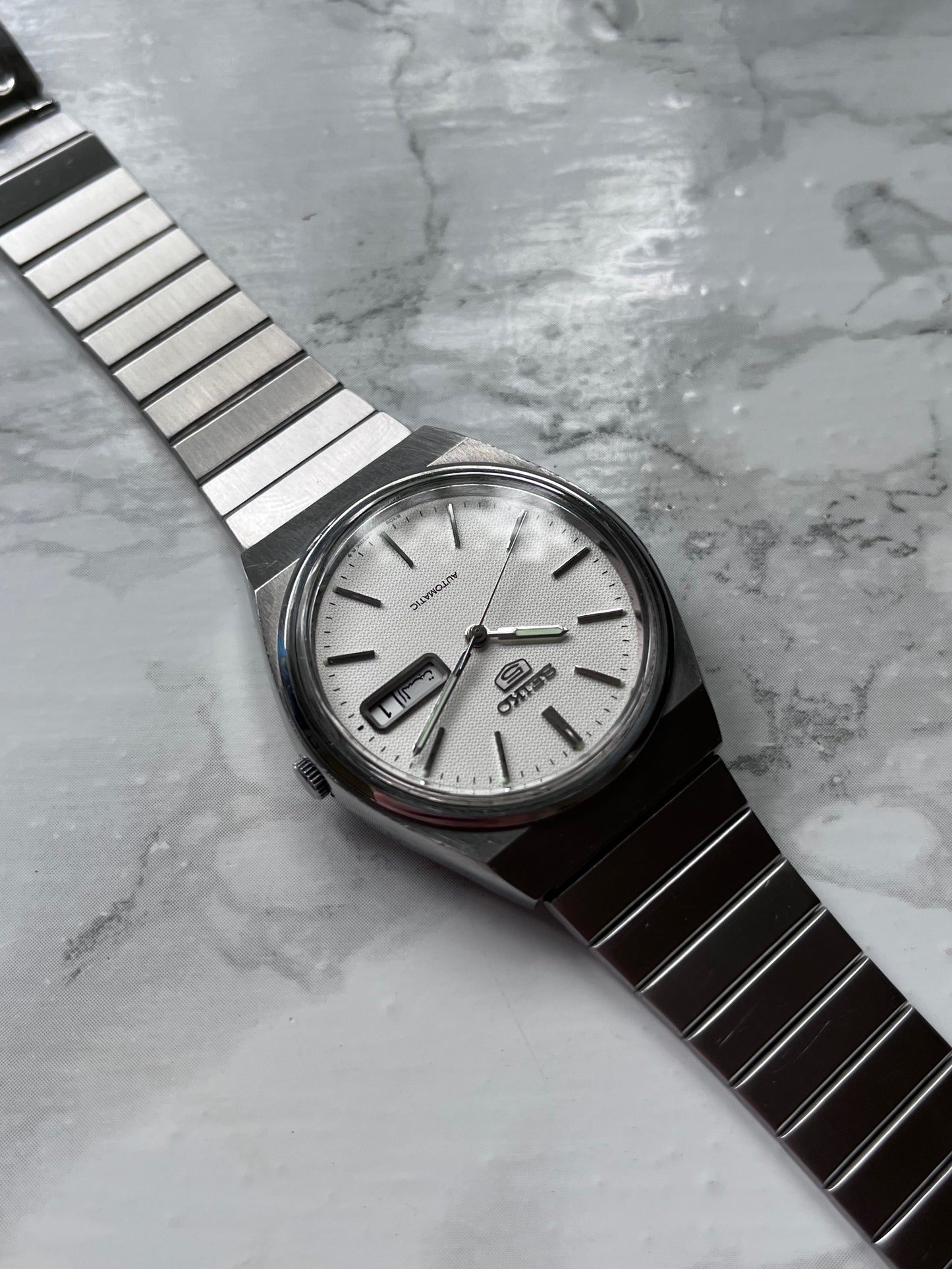 Seiko 5 Automatic Arabic Day-Date