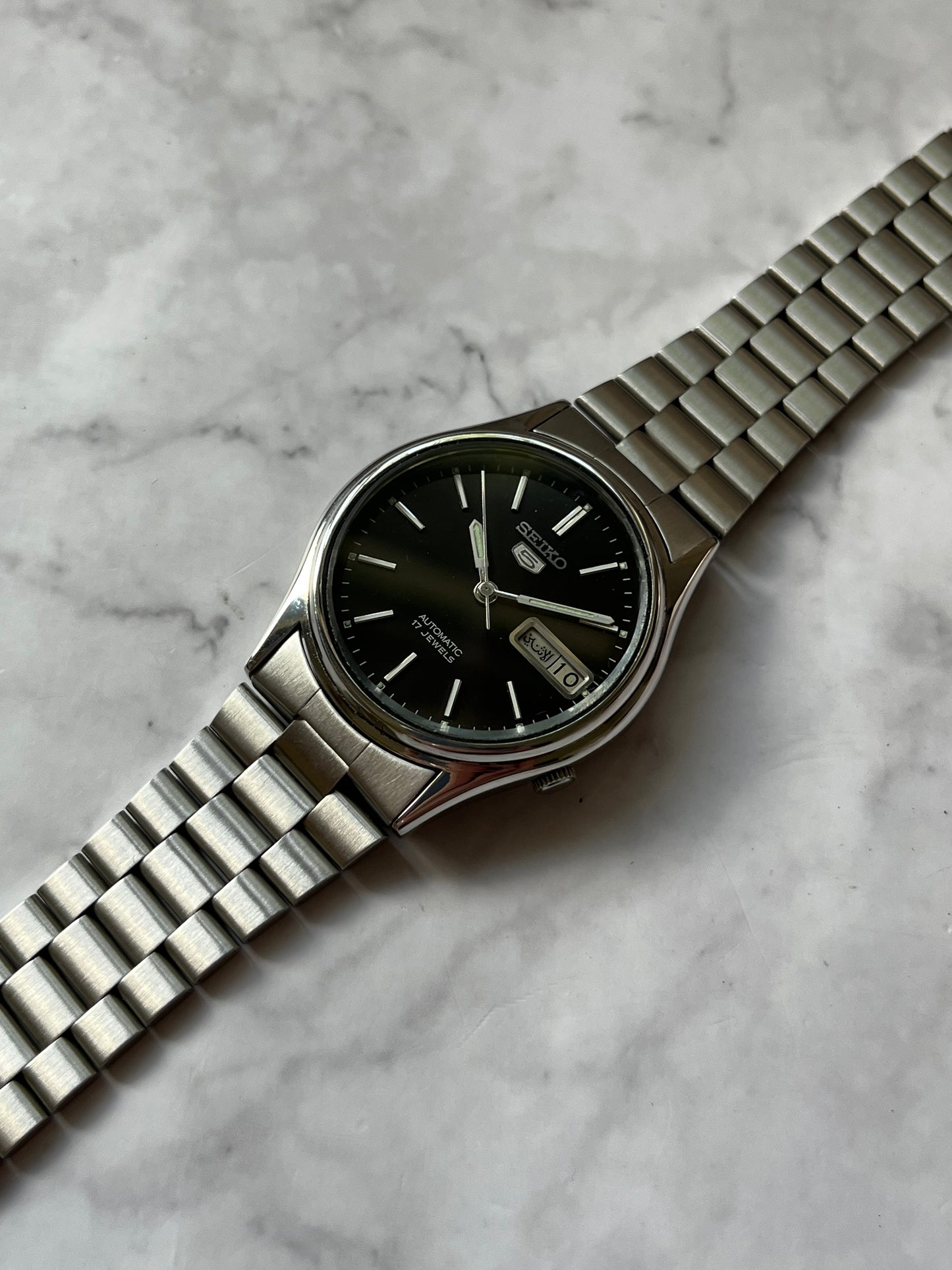 Seiko 5 Automatic 7009-3101 Arabic Day-Date
