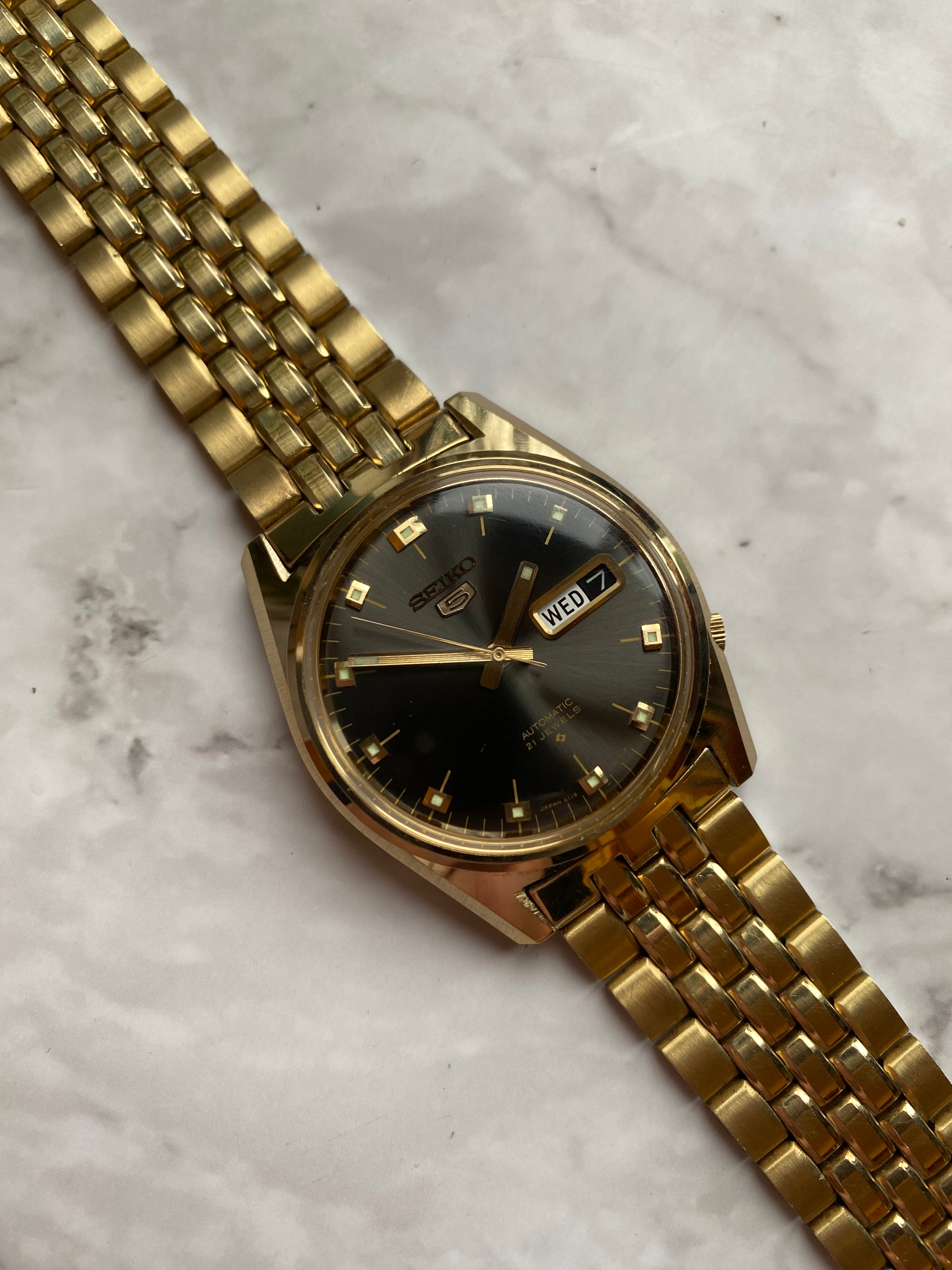 Seiko 5 Automatic 6119 8095 The Wrist Watcher