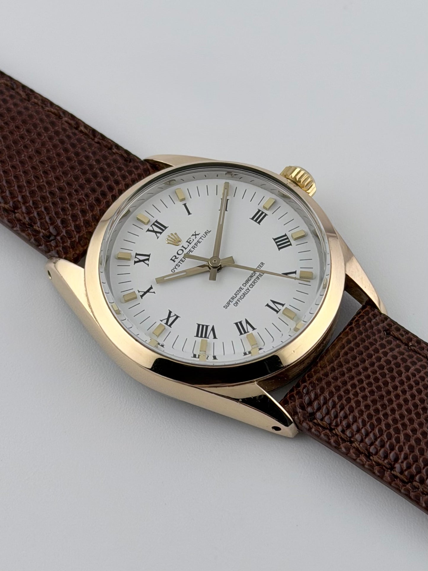 Rolex Oyster Perpetual Automatic Perpetual Chronometer - 1024 - Rare Buckley Dial