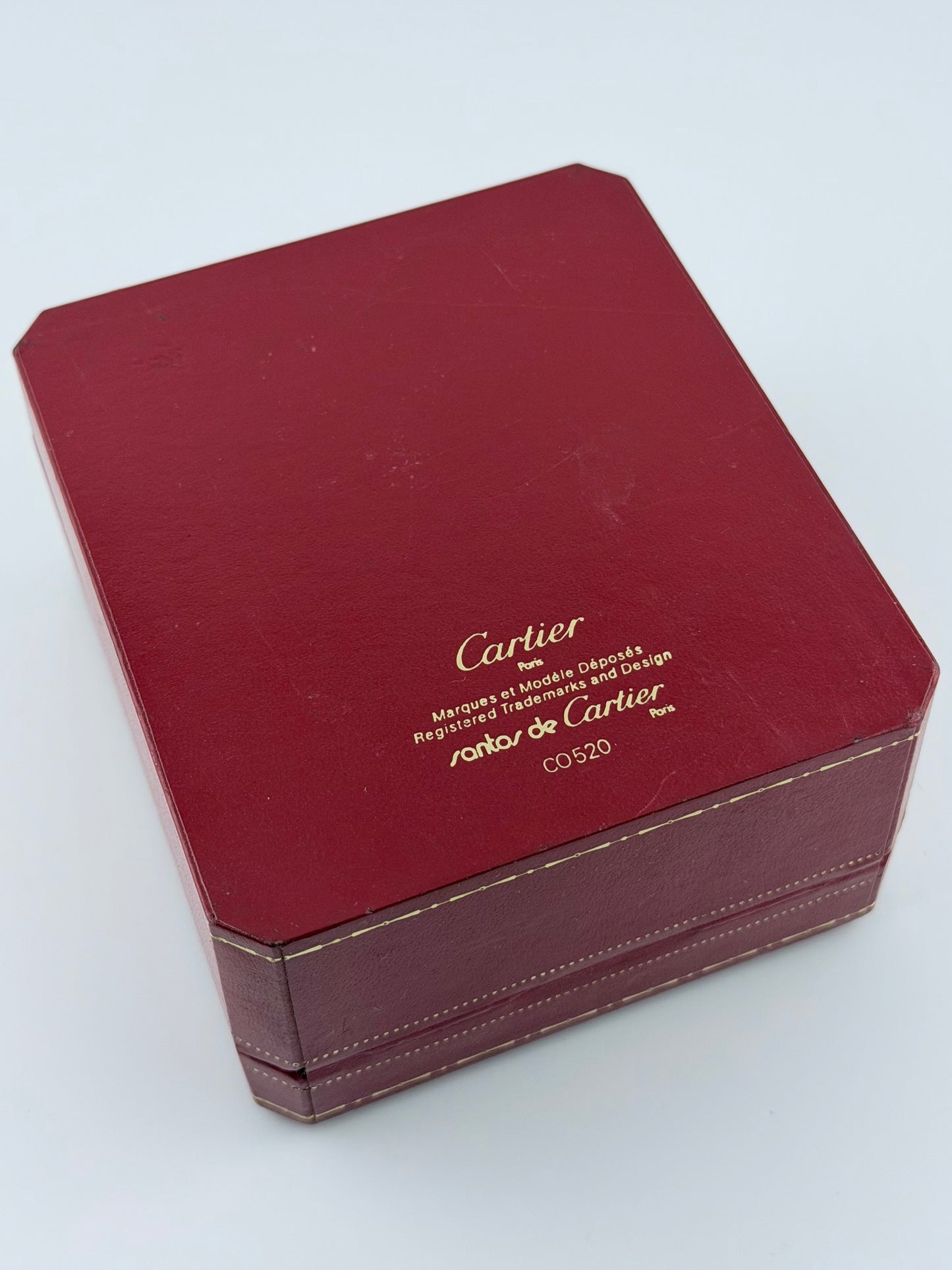 Cartier Santos Carree Automatic Date - Rare Godron Bracelet - 2961