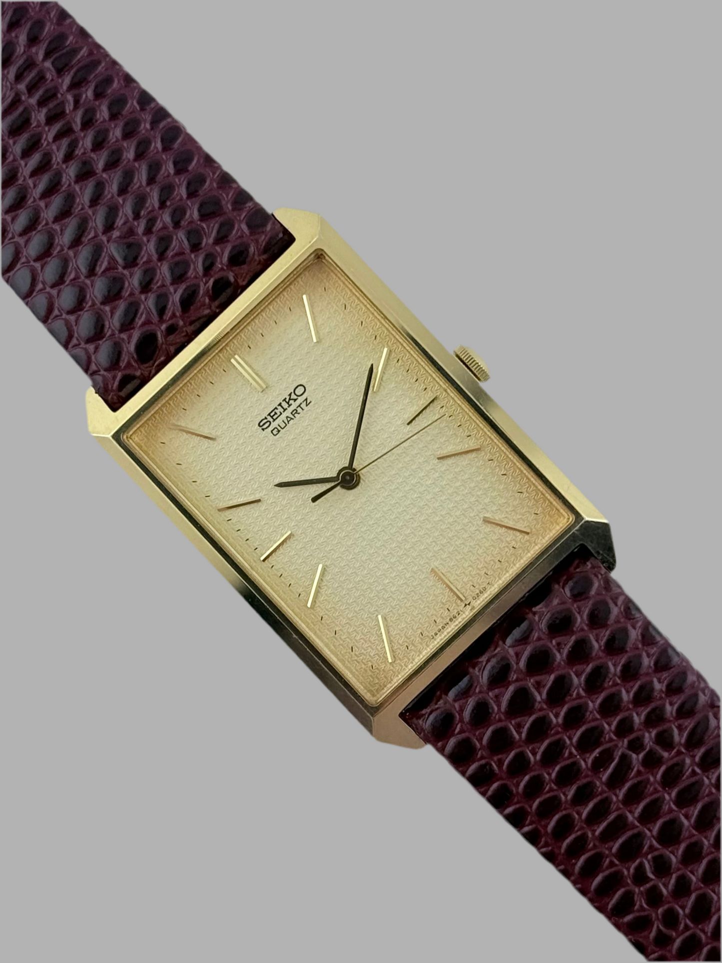 Seiko Tank Quartz Dress Watch - 8621-5130