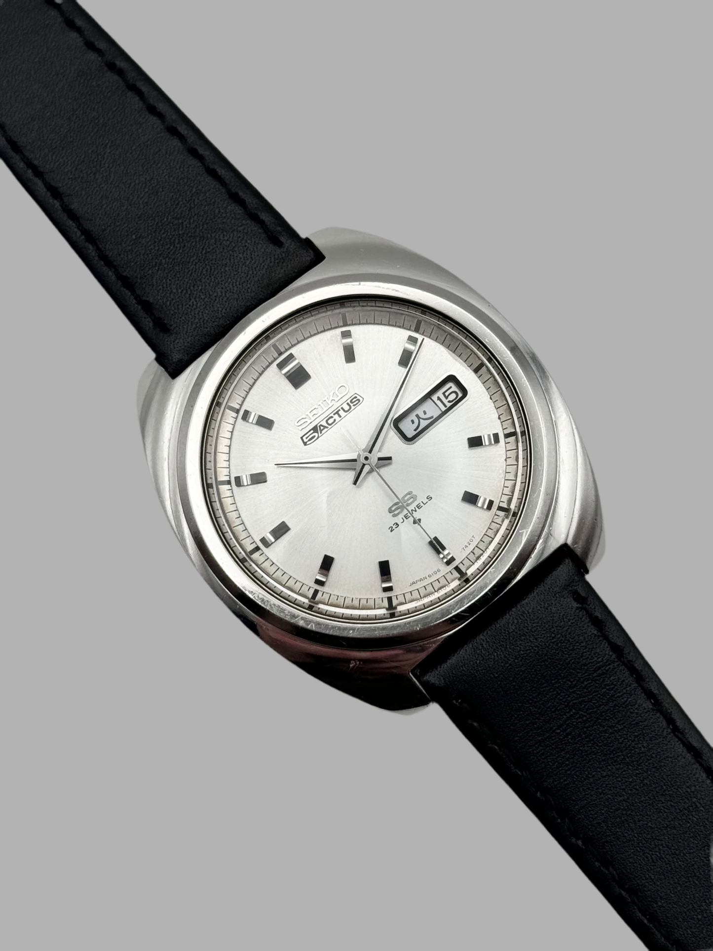 Seiko 5 Actus SS Automatic JDM 6106-7420 – The Wrist Watcher Seiko 5 Actus SS Automatic JDM 6106-7420 – The Wrist Watcher
