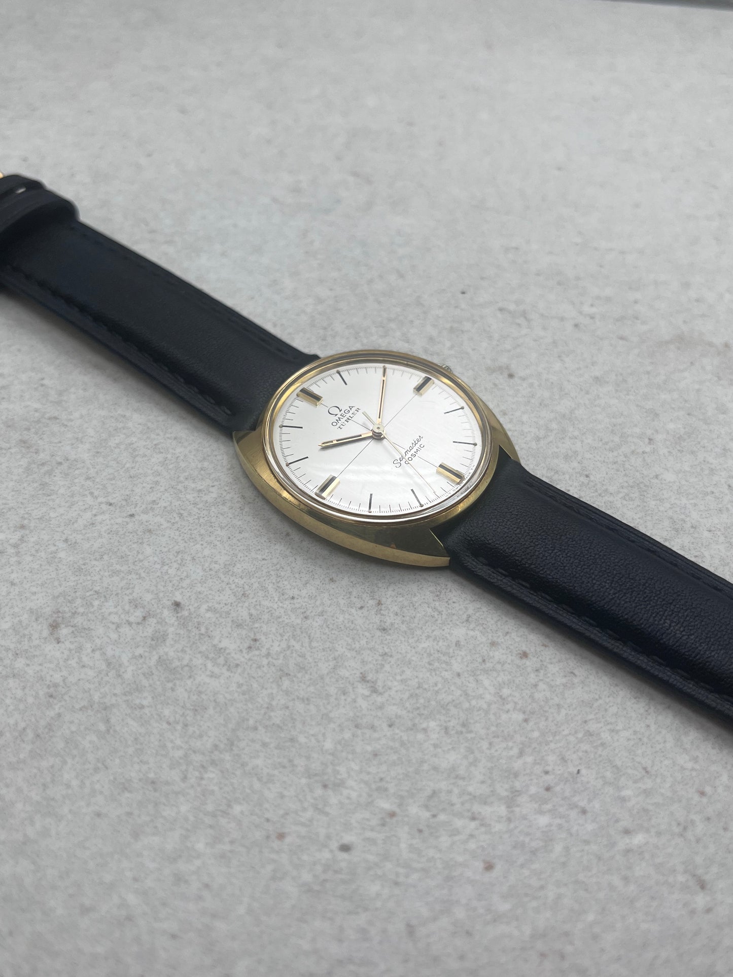 Omega Seamaster Cosmic Rare Türler Signed Dial 135.017