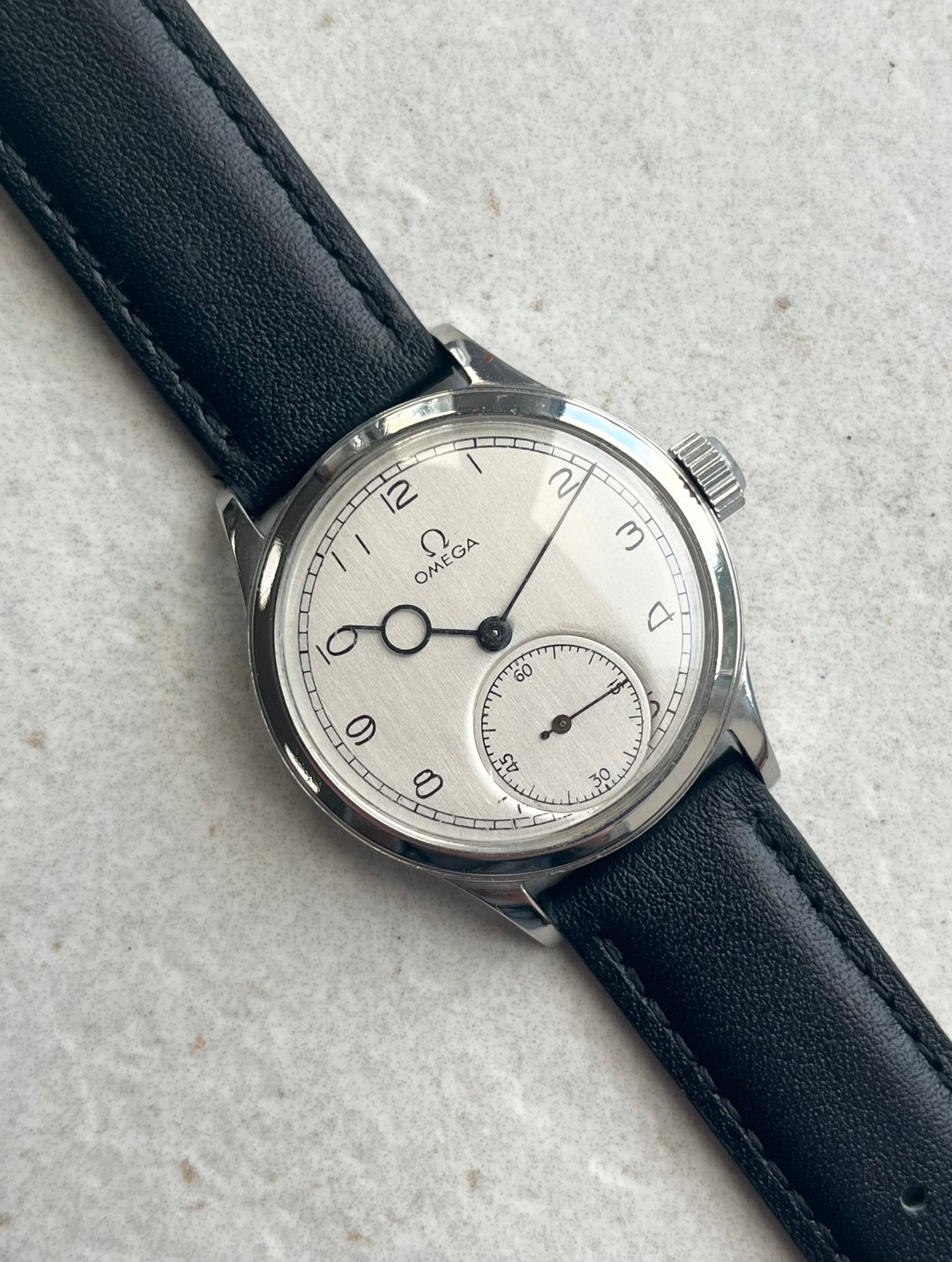 Omega 2025 blue hands