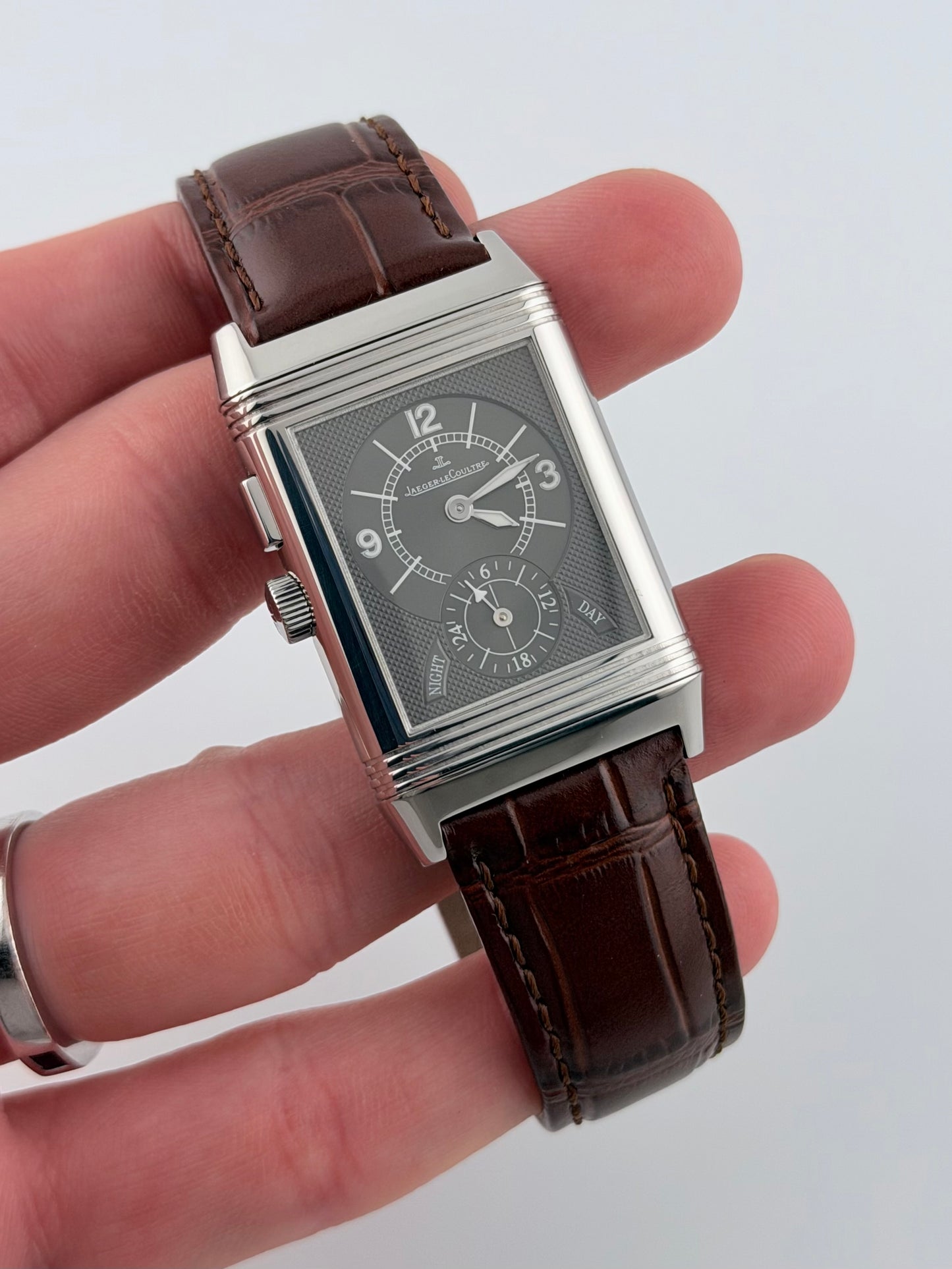 Jaeger LeCoultre Reverso Duoface Manual Wind - 272.8.54 - with Papers