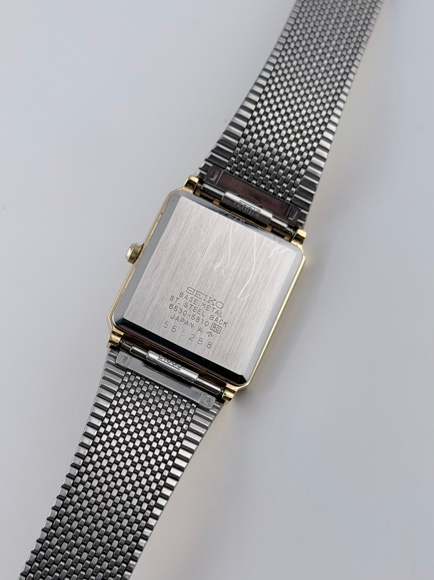 Seiko Tank Quartz 6530-5810