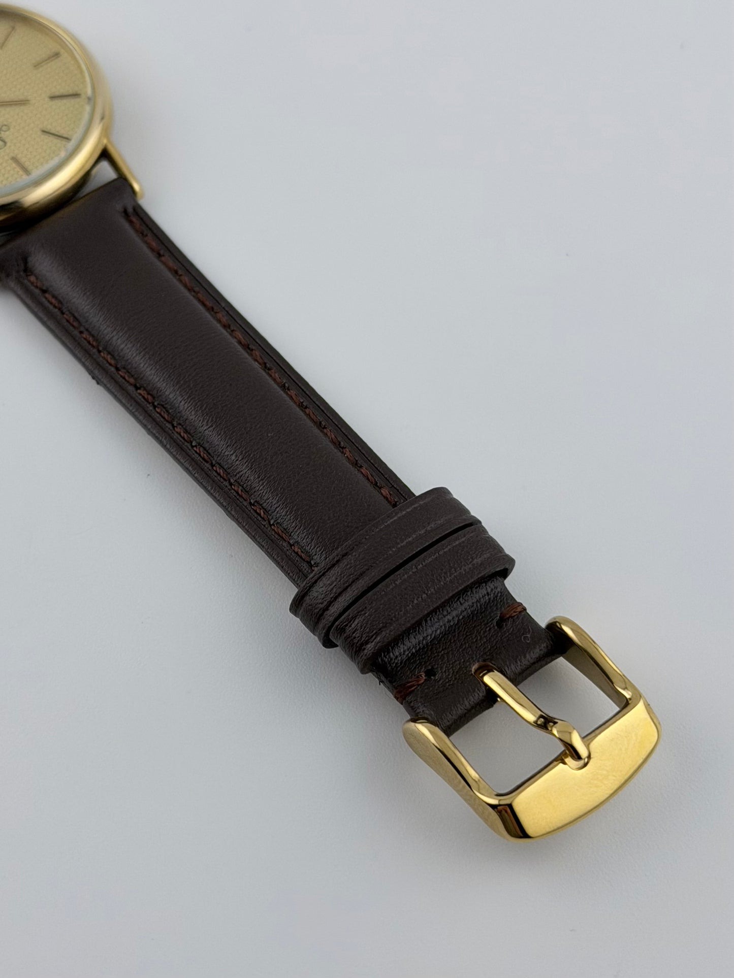 Omega De Ville Quartz 191.0092 Waffle Dial