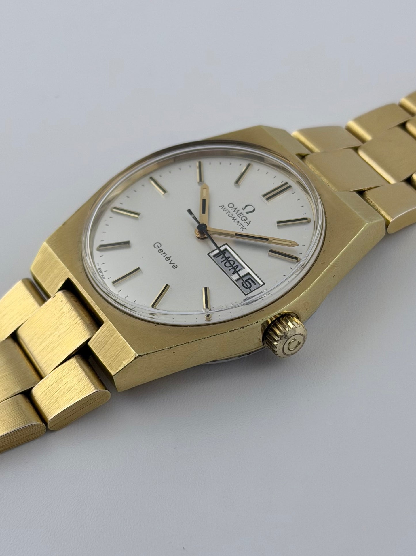 Omega Geneve Day-Date 166.0125 - Near Mint Condition!