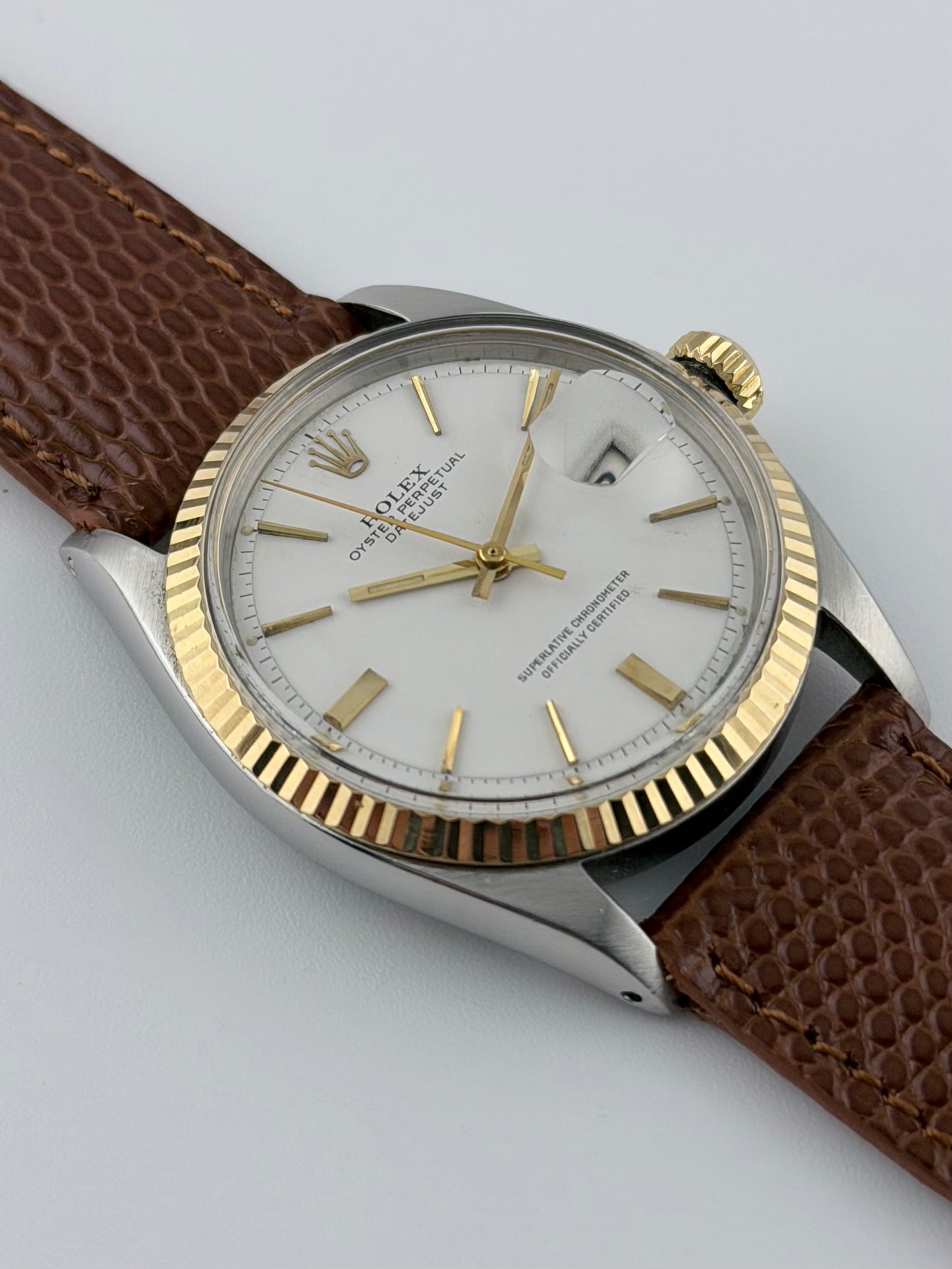 Rolex Datejust Oyster Perpetual Automatic - 1601 - Rare White Dial