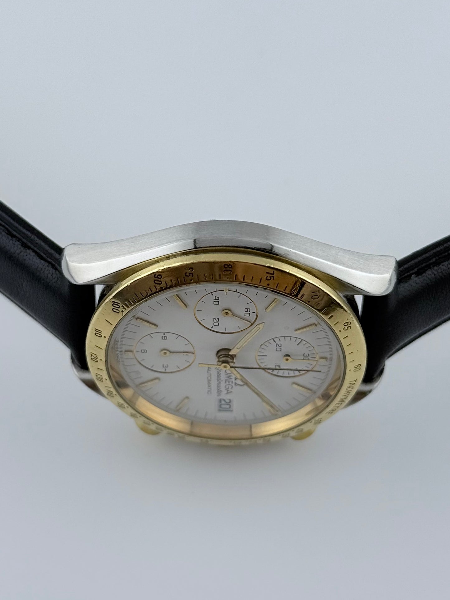 Omega Speedmaster Automatic Chronograph Date - Two-Tone - 375.0043