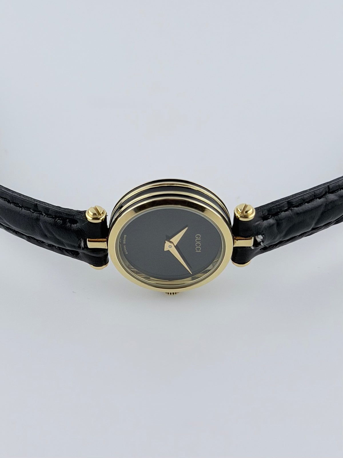 Gucci Double Face Stack Series Ladies watch - Quartz - Black and Gold-plated