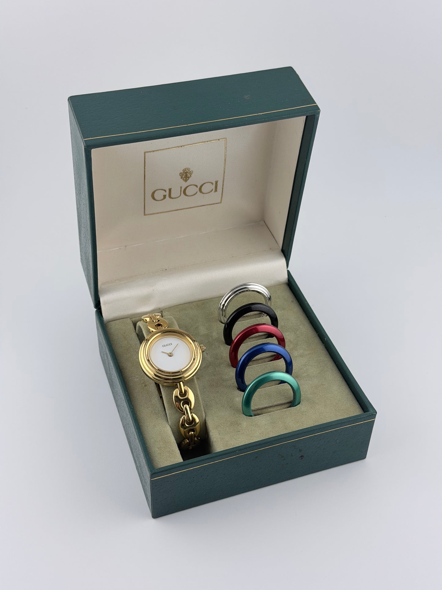 Gucci 11/12.2 - Change Bezel Watch - Ladies - Original Box