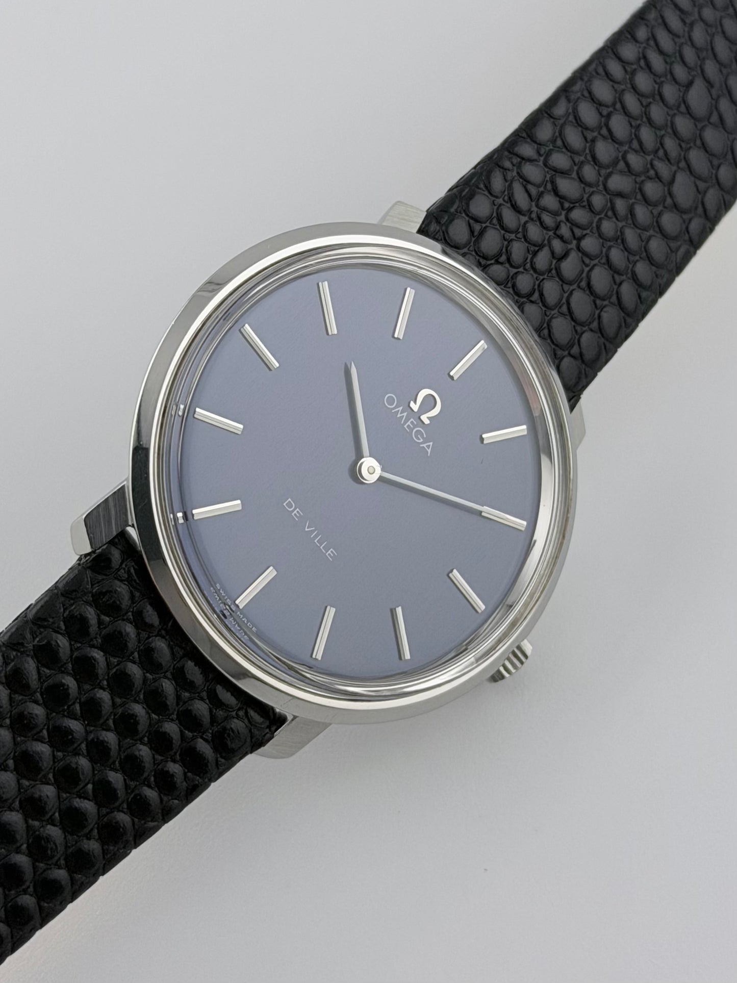 Omega De Ville Manual Wind - 115.0001 - Blue Dial
