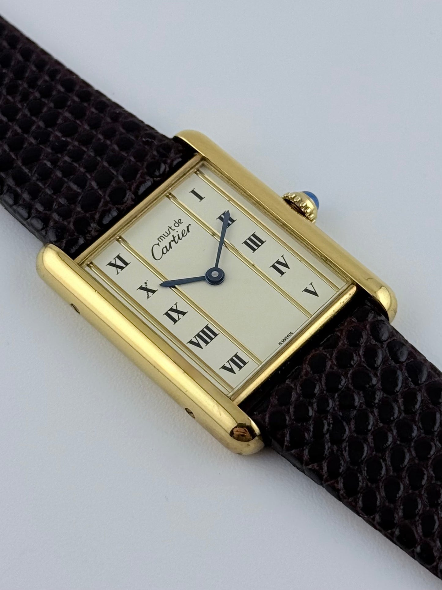 Cartier Must De Tank Quartz - 590005 - Art Deco Dial