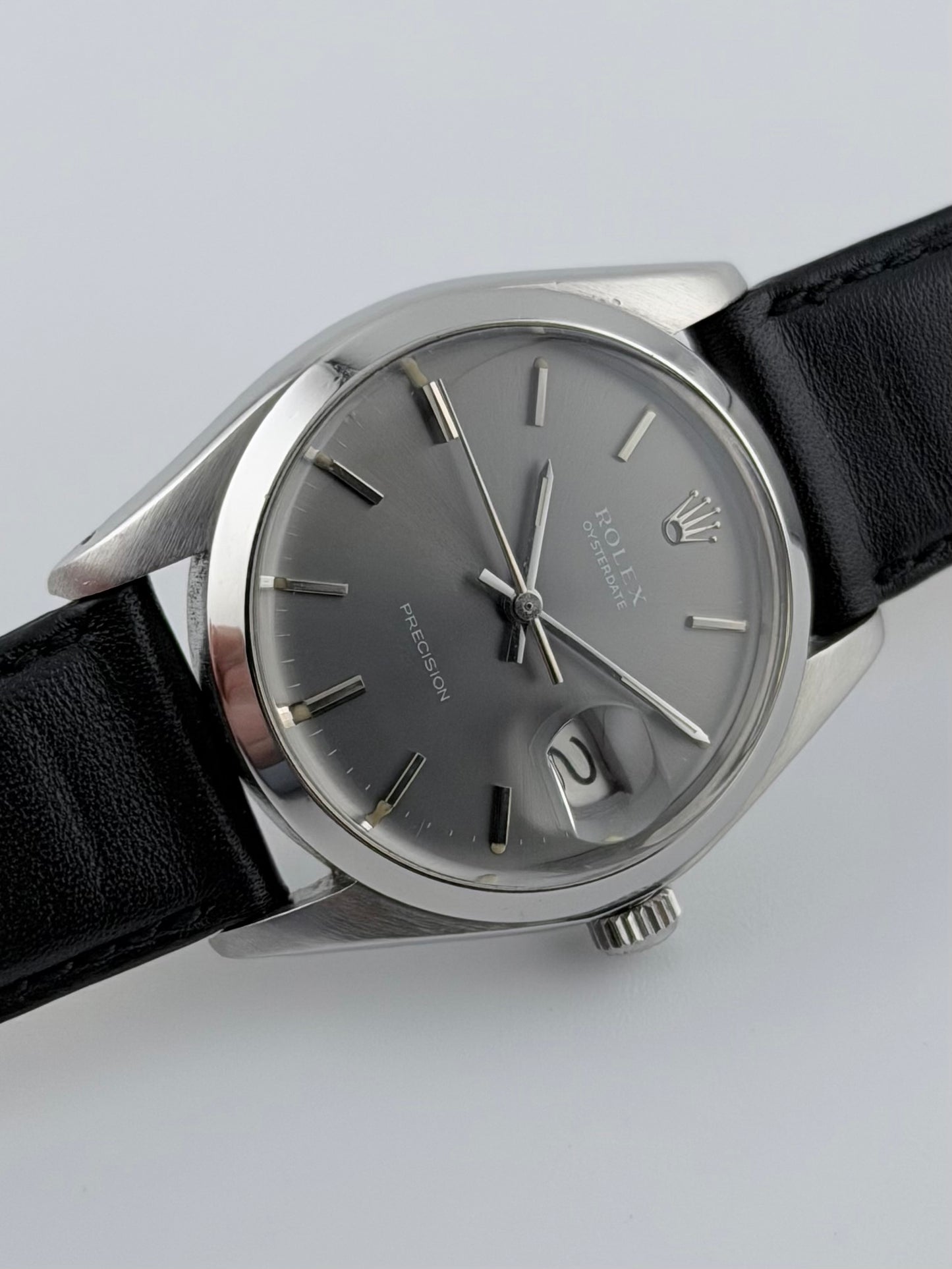 Rolex Oysterdate Precision Manual Wind - 6694 - Rare Grey Dial