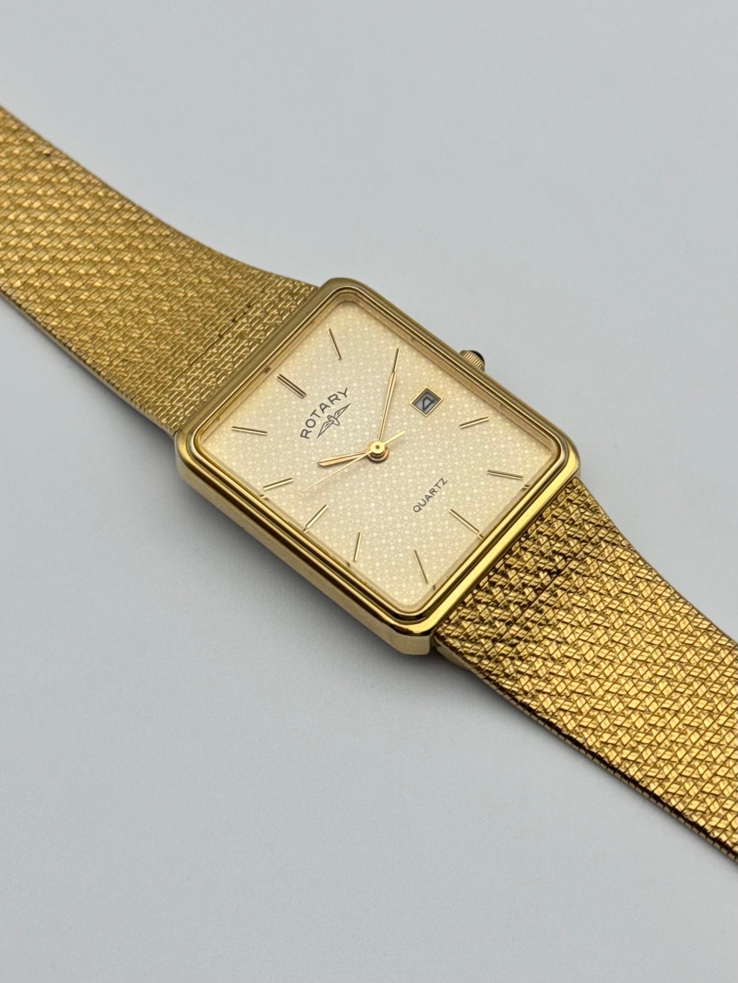Rotary Tank Quartz Dress Watch - 3104 - Box and Papers