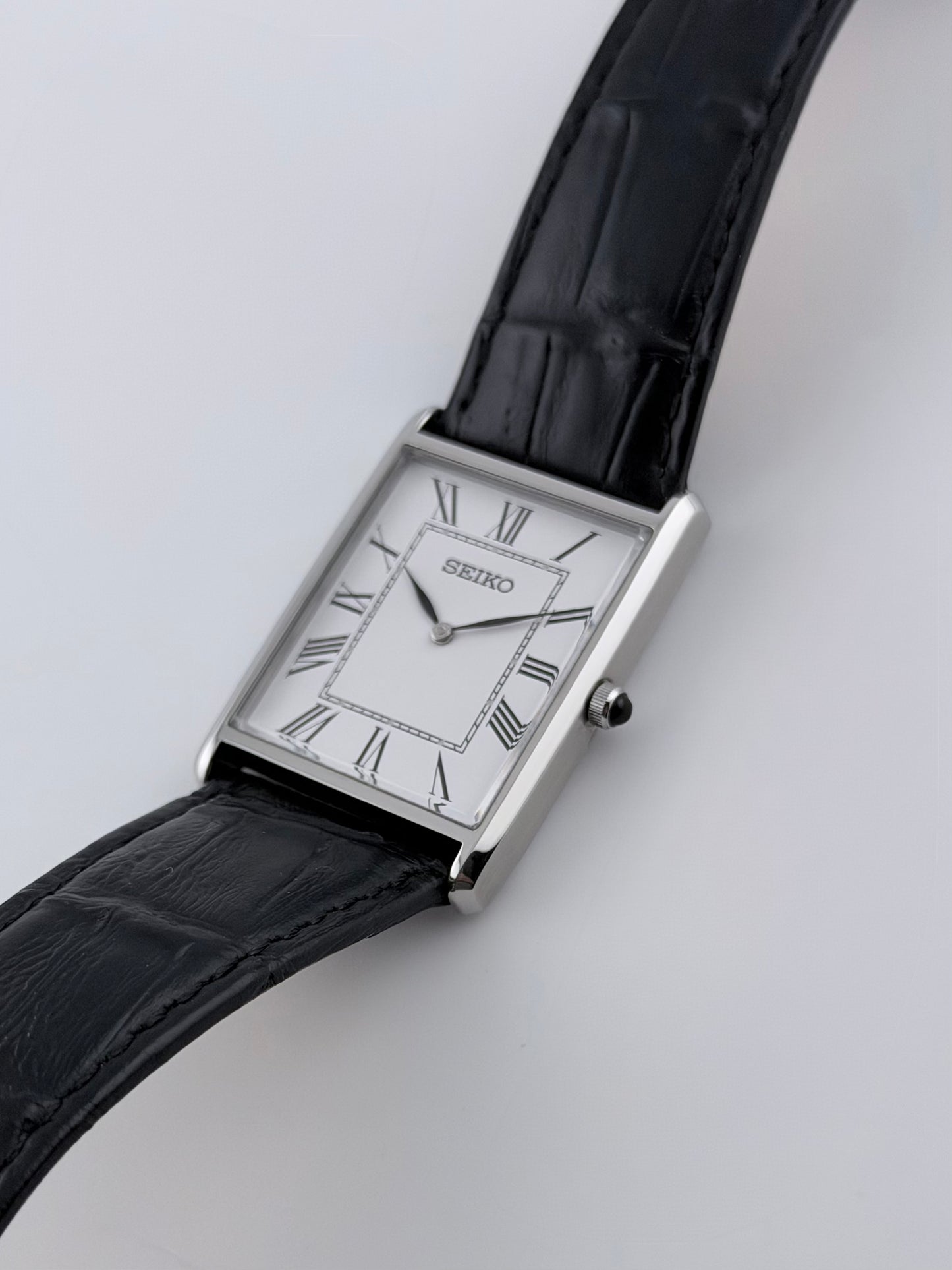 Seiko Tank Quartz Box and Papers! - 4N30-00G0