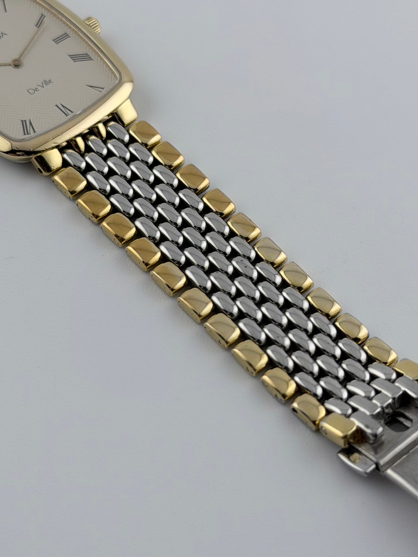 Omega De Ville Tank Quartz 395.0876 - Original Bracelet