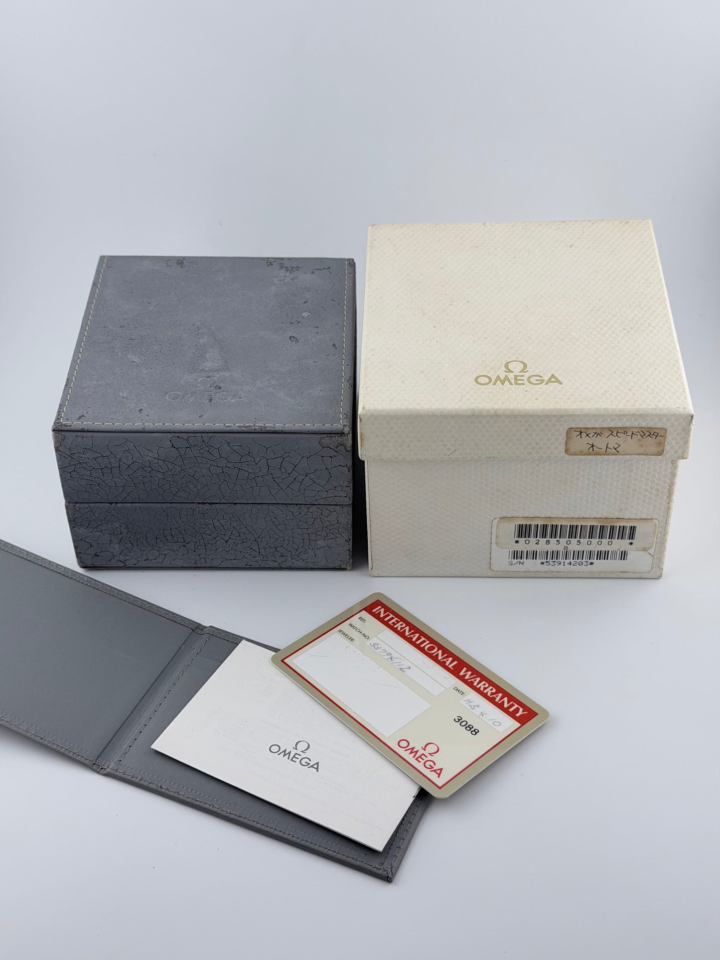 Omega Speedmaster Automatic Date - 175.0043 - Rare Reverse Panda Dial - Box and Papers!