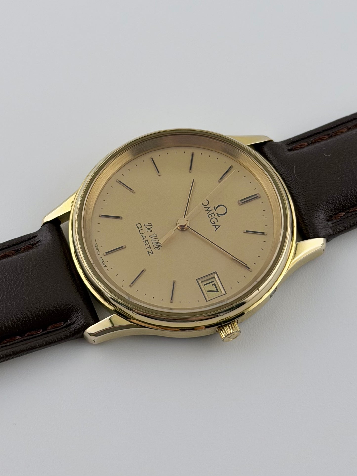 Omega De Ville Quartz Date 196.0164