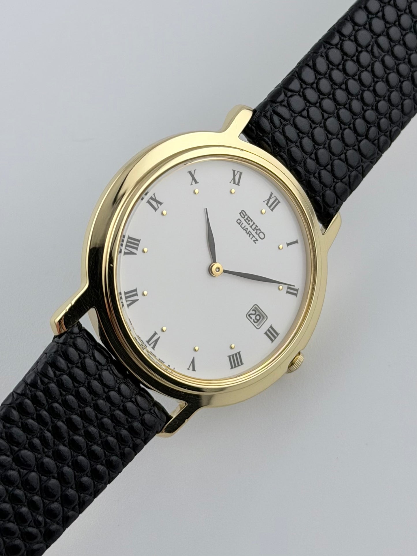 Seiko Quartz Dress Watch - Date - 7N29-8051