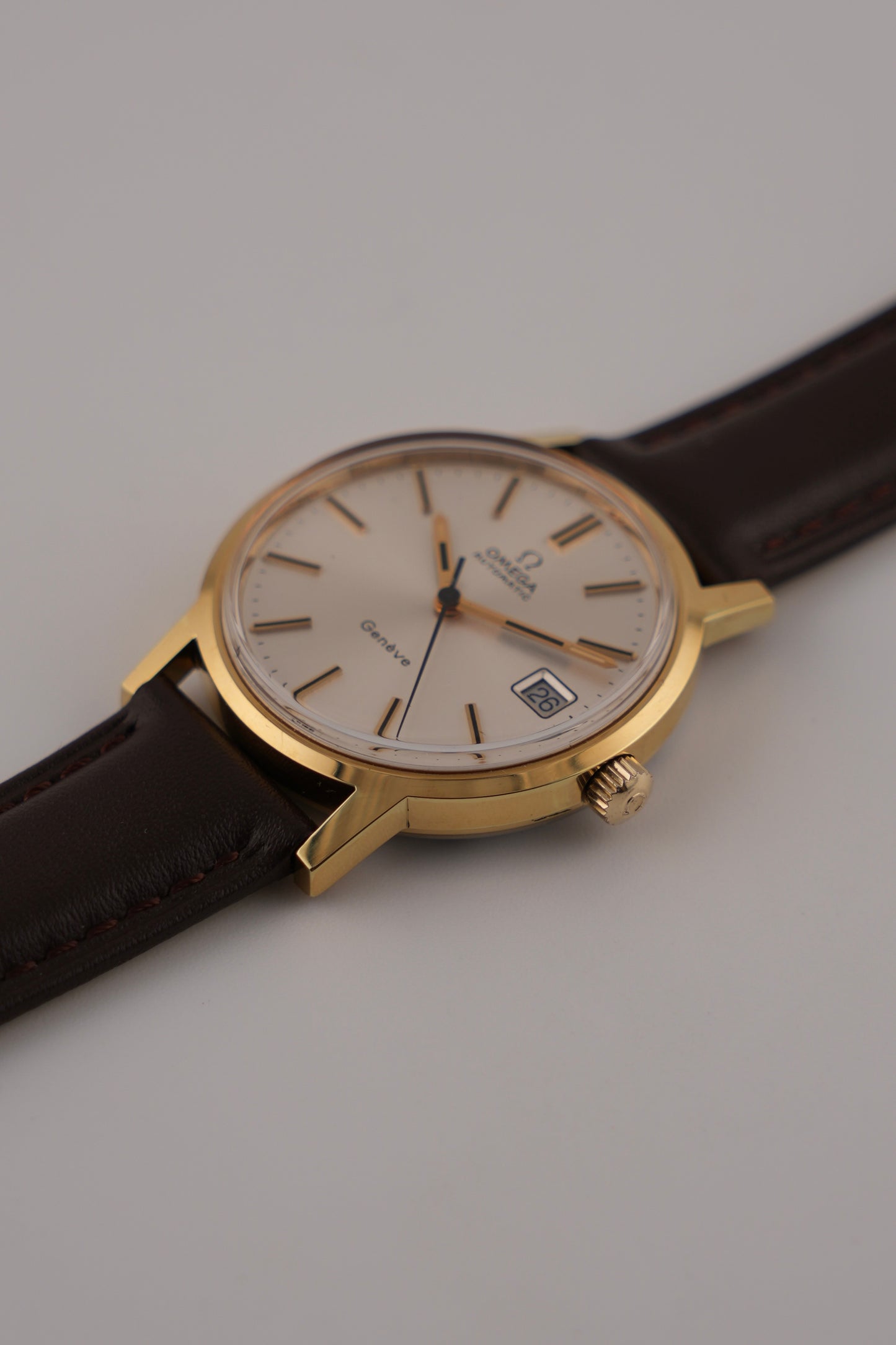 Omega Geneve Automatic Date - 166.0163 - Original Box And Papers