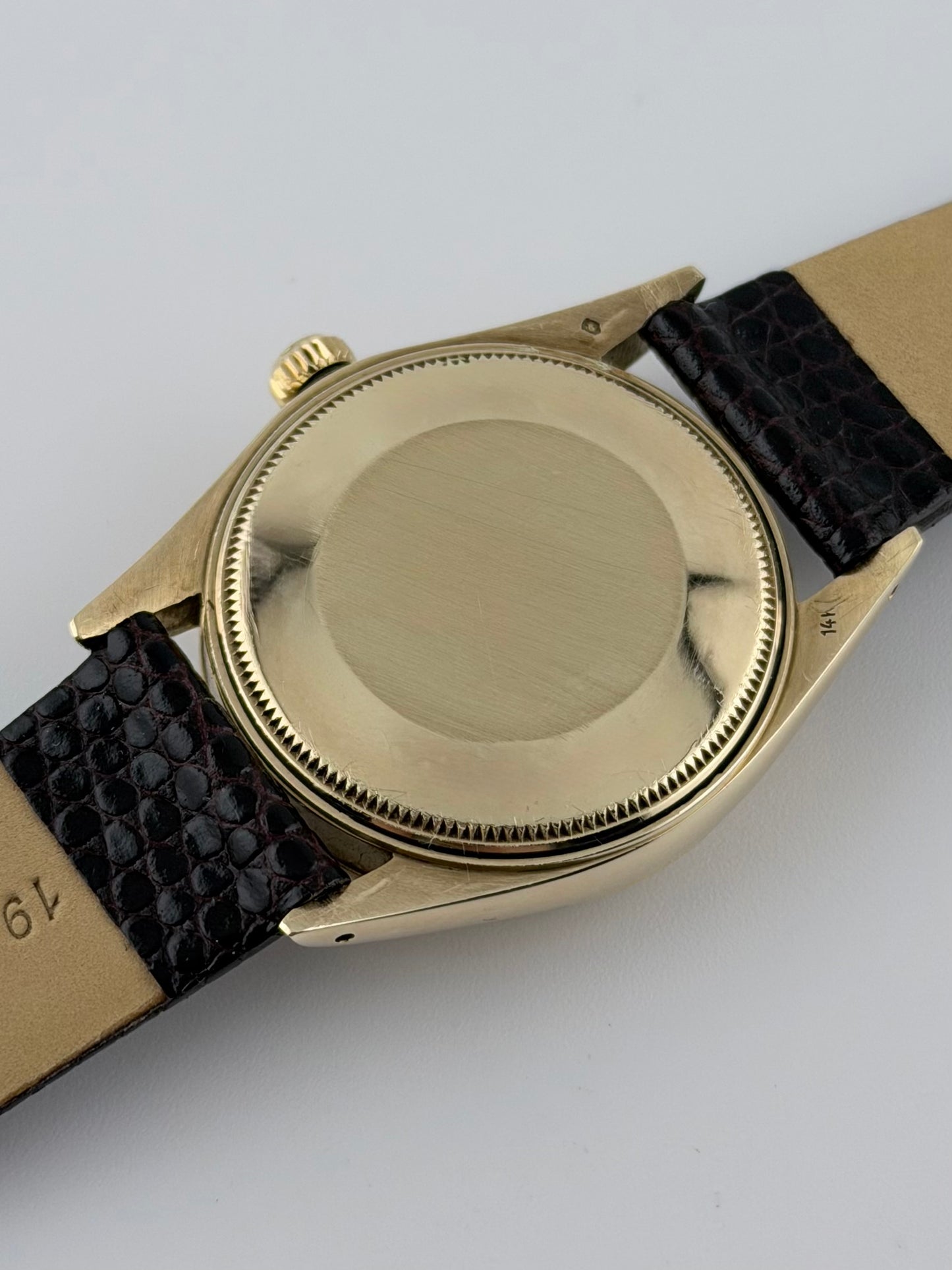 Rolex Oyster Perpetual Date Automatic - 1503 - Solid 14kt Gold - Original Box