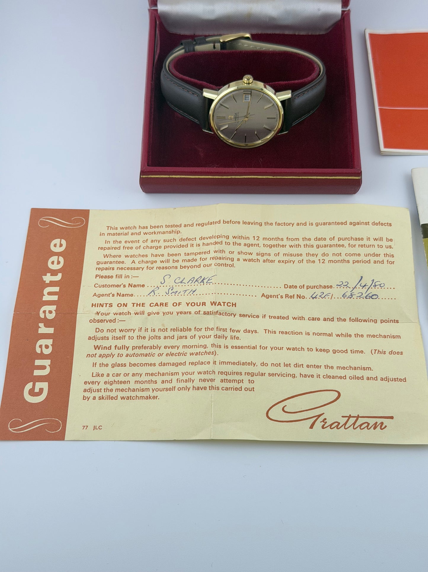 Omega Seamaster Automatic Date - 166.0202 - Box and Papers