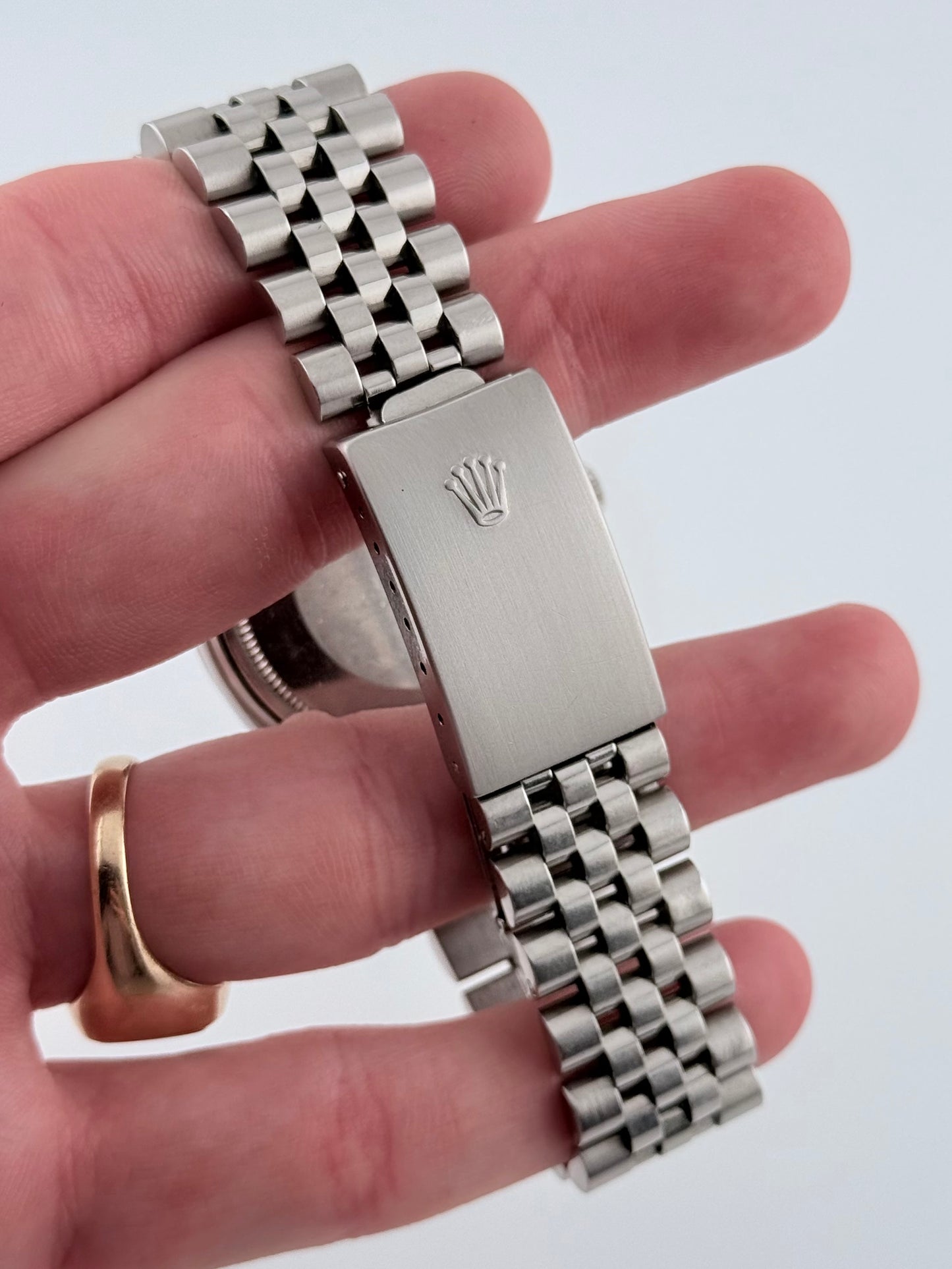 Rolex Datejust Oyster Perpetual - 1601 - Rare “wide boy” Dial