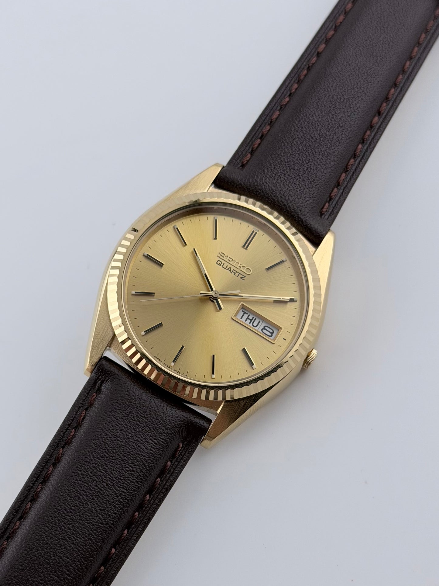 Seiko Quartz Day-Date 7N43-8110