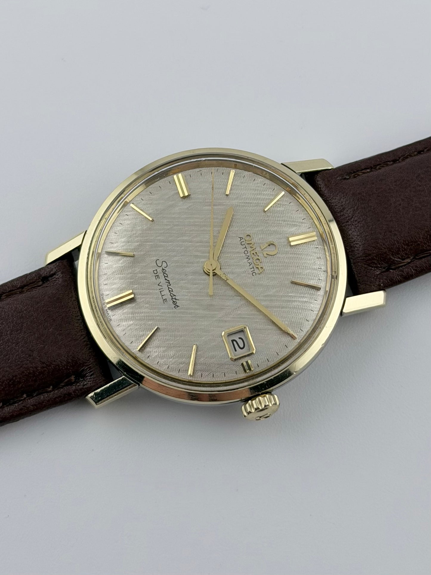Omega Seamaster De Ville Automatic Linen Dial - 166.020