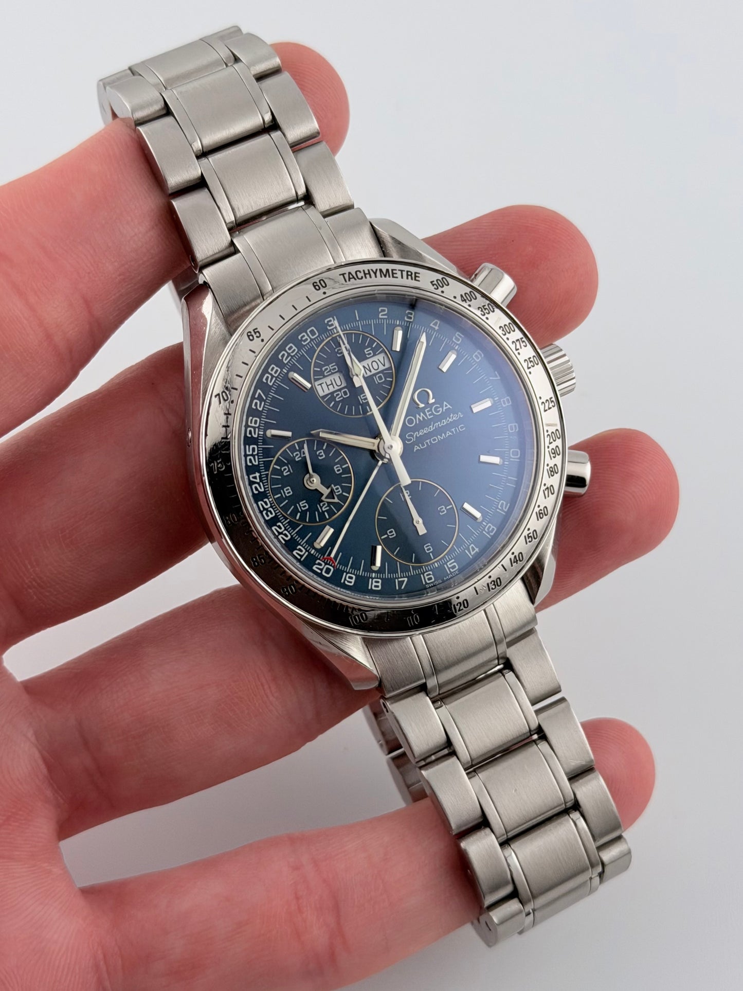 Omega Speedmaster Automatic Chronograph - 3523.80.00 - Triple Calendar - Box & Papers