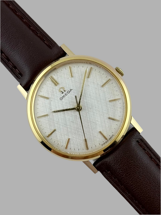 Omega Geneve Manual Wind 131.019 - Linen Dial