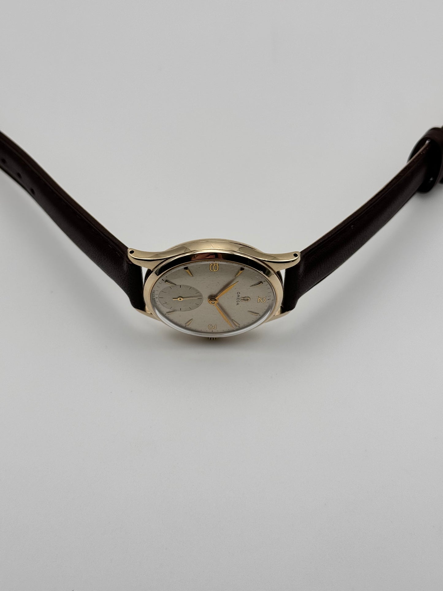 Omega Sub Seconds Manual Wind 9ct Solid Gold 312572