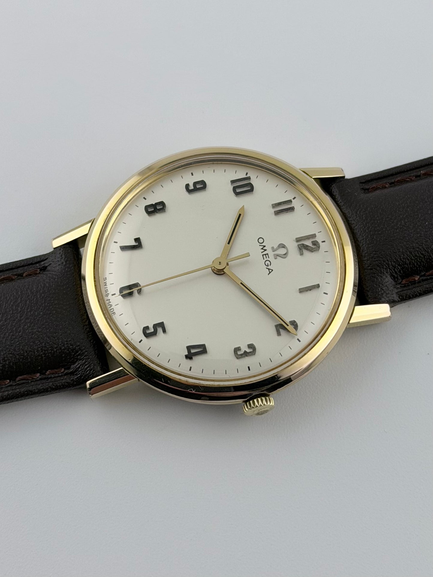 Omega Geneve Manual Wind - Rare Arabic Dial - 131.019