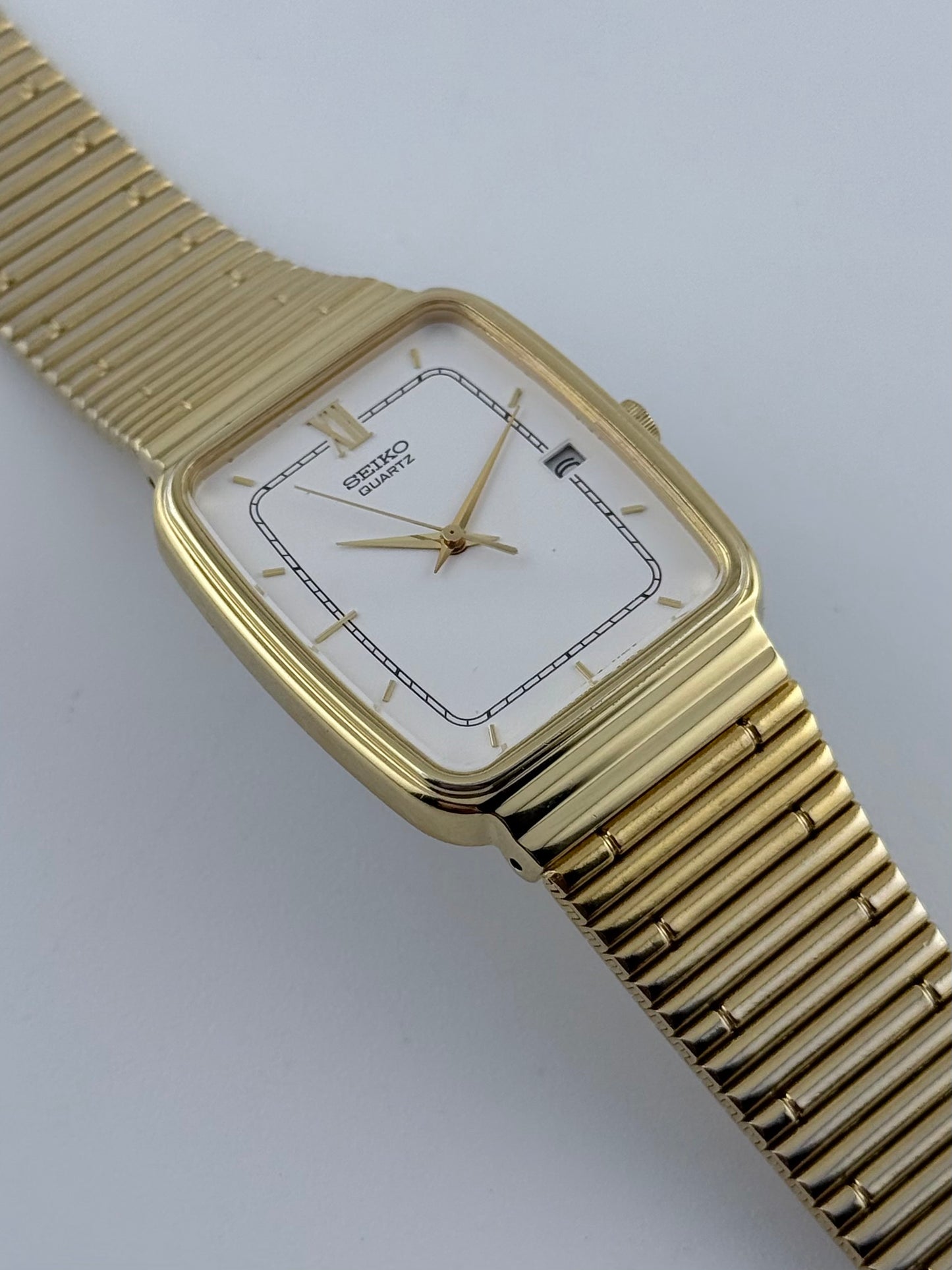 Seiko Tank Quartz 5Y32-5A20 with Box