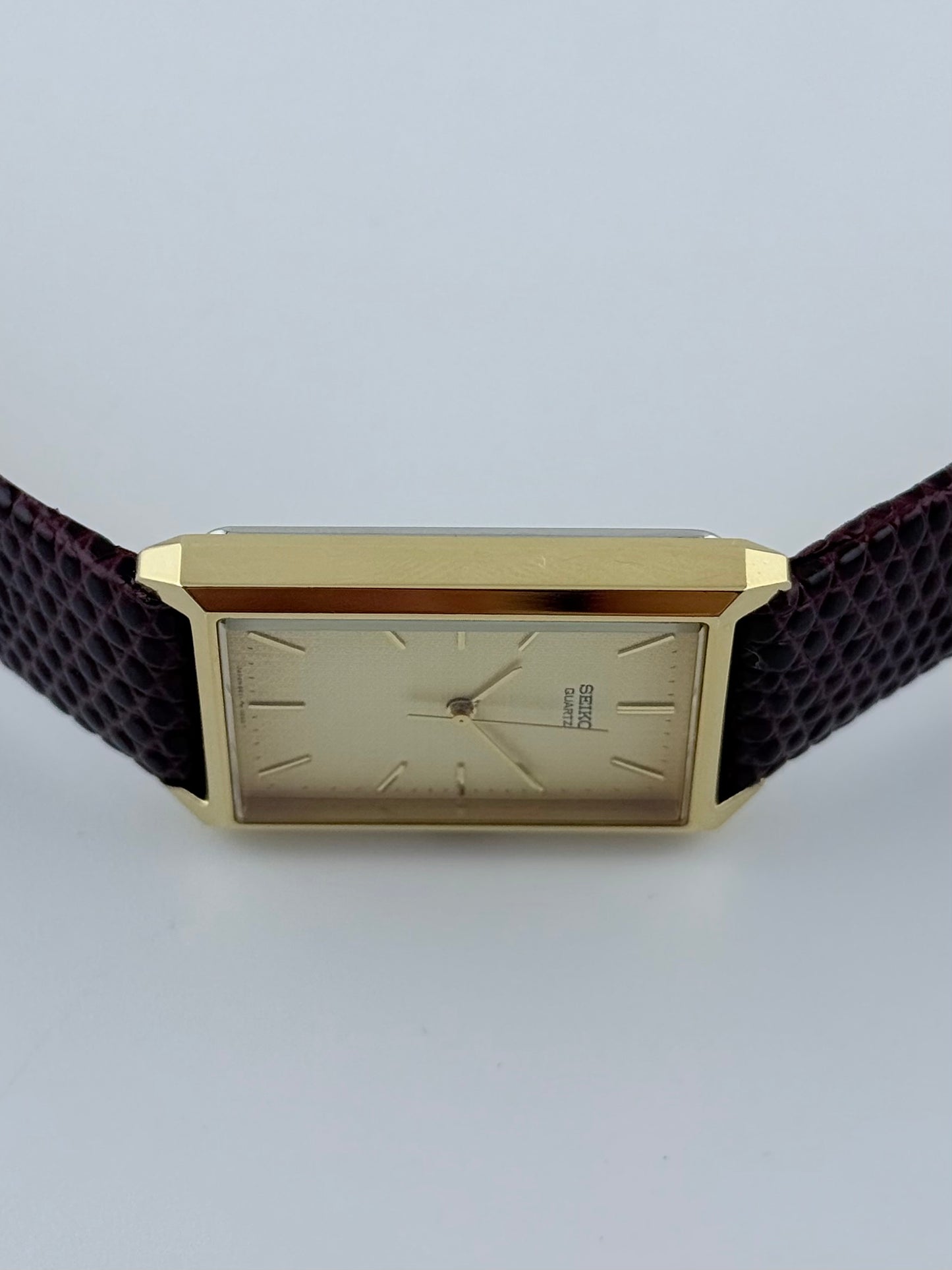 Seiko Tank Quartz Dress Watch - 8621-5130