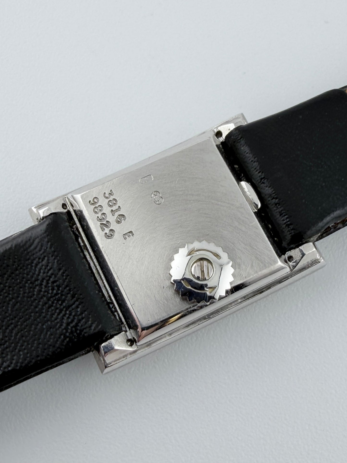 Piaget Manual Wind 18kt White Gold Factory Pavé Set - 3816E - Ladies