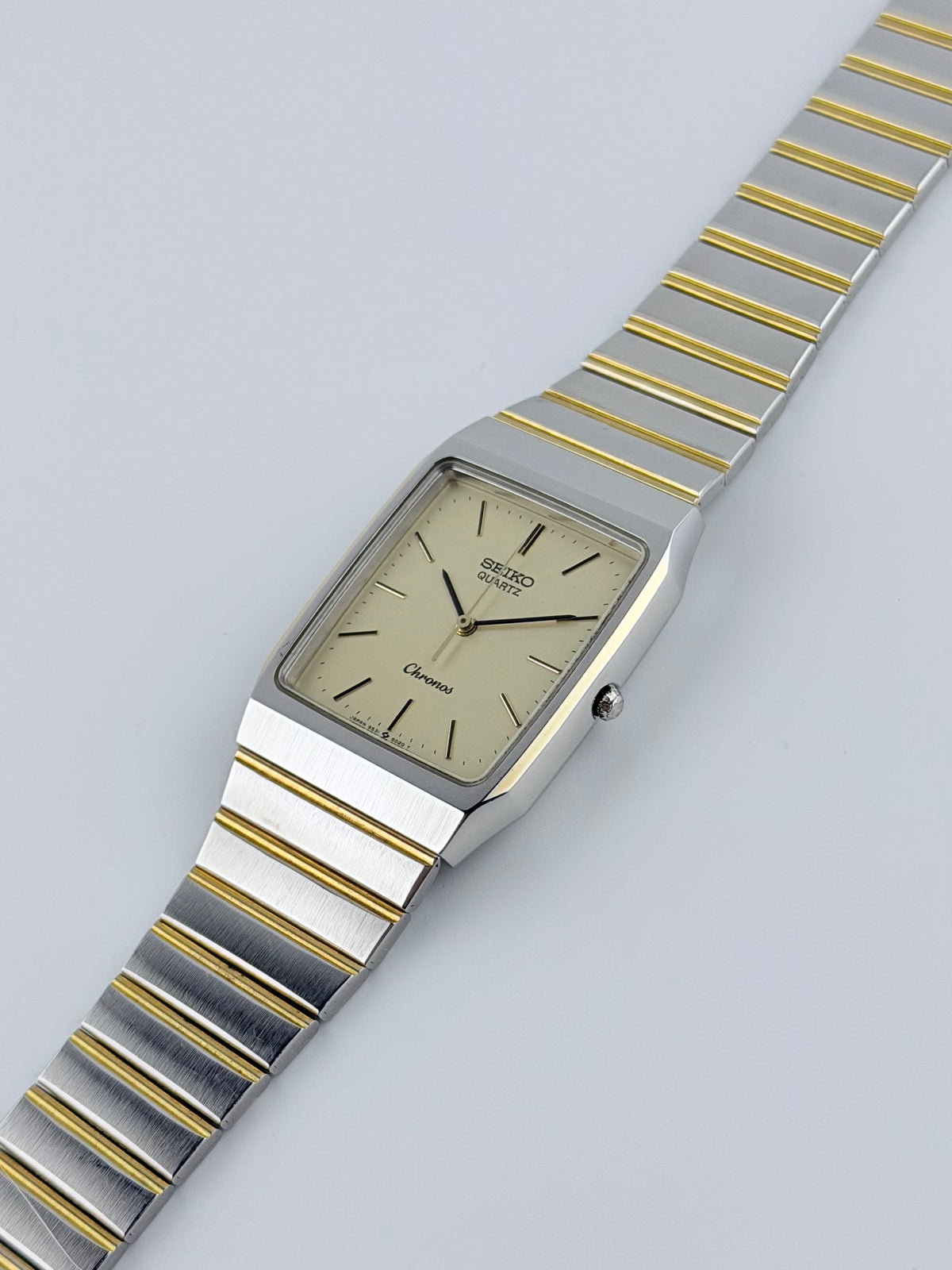 Seiko Quartz Tank Chronos - 6531-5020