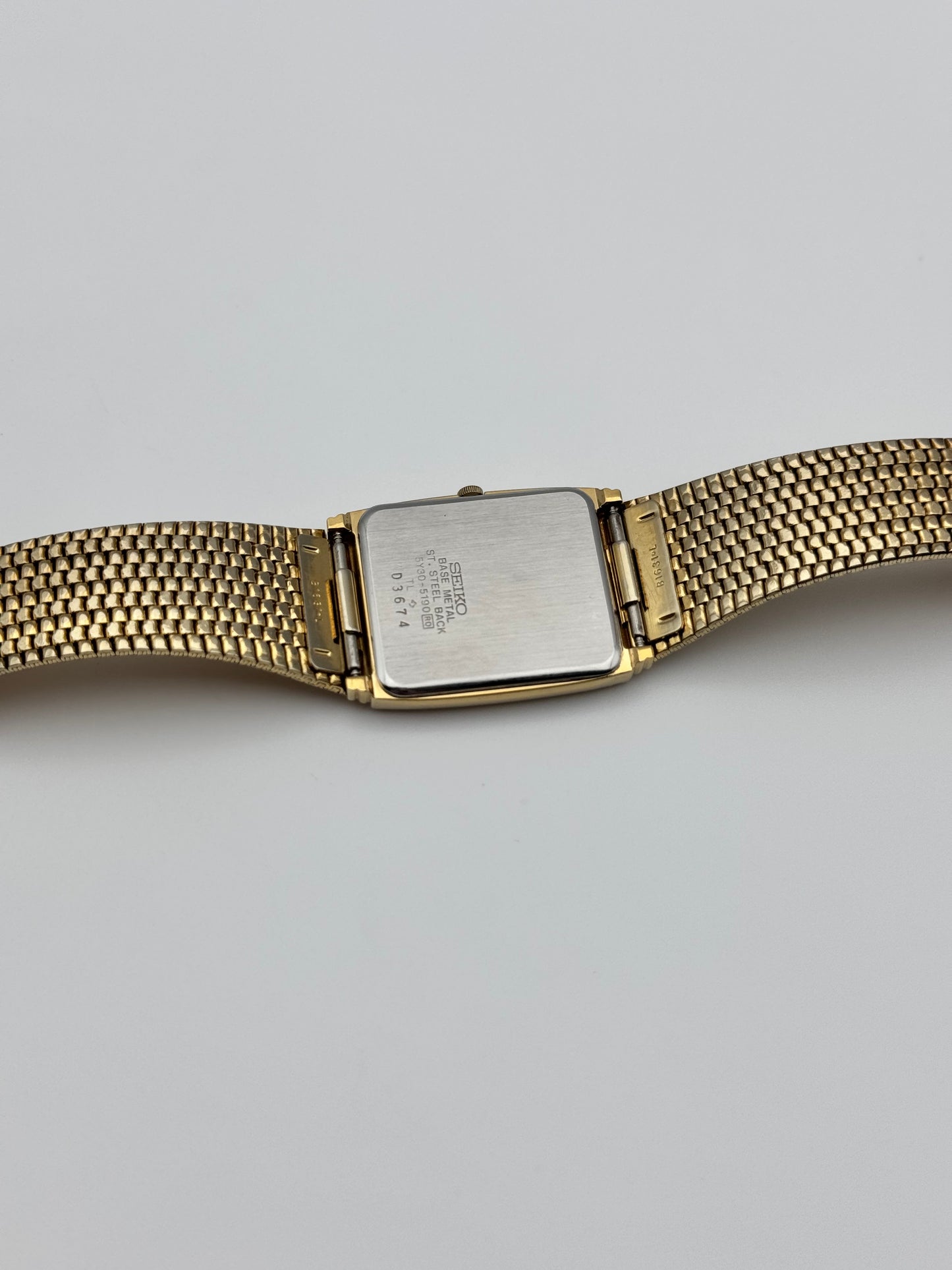 Seiko Tank Quartz 5Y30-5190